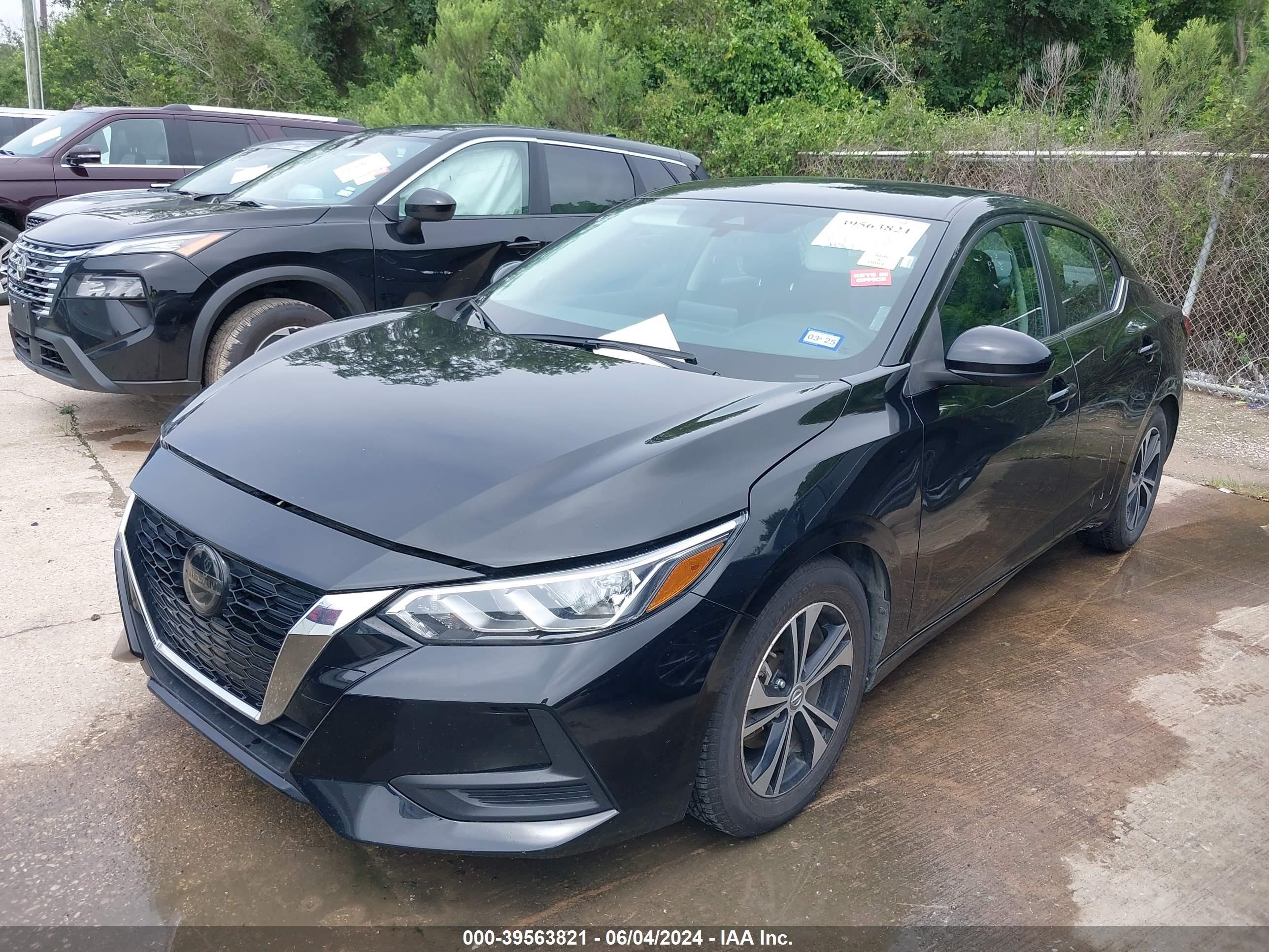 2021 Nissan Sentra Sv Xtronic Cvt vin: 3N1AB8CV0MY236974