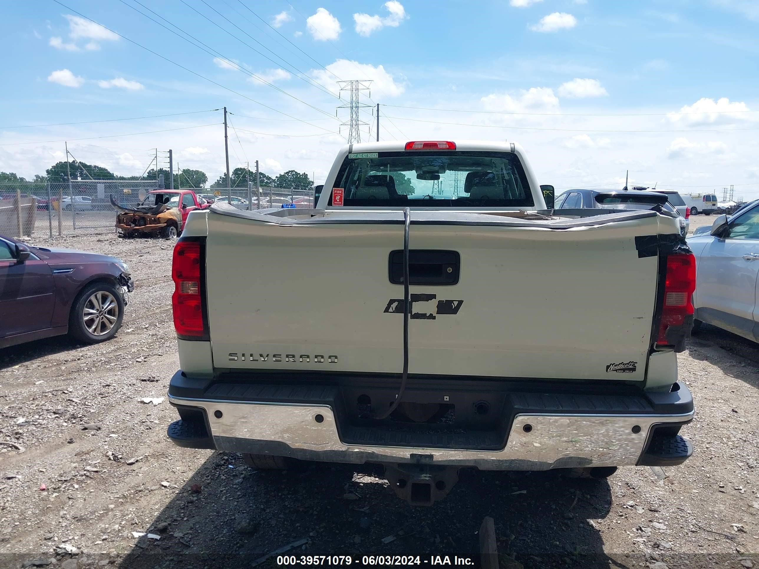 2015 Chevrolet Silverado 2500Hd Wt vin: 1GC2KUEGXFZ123096