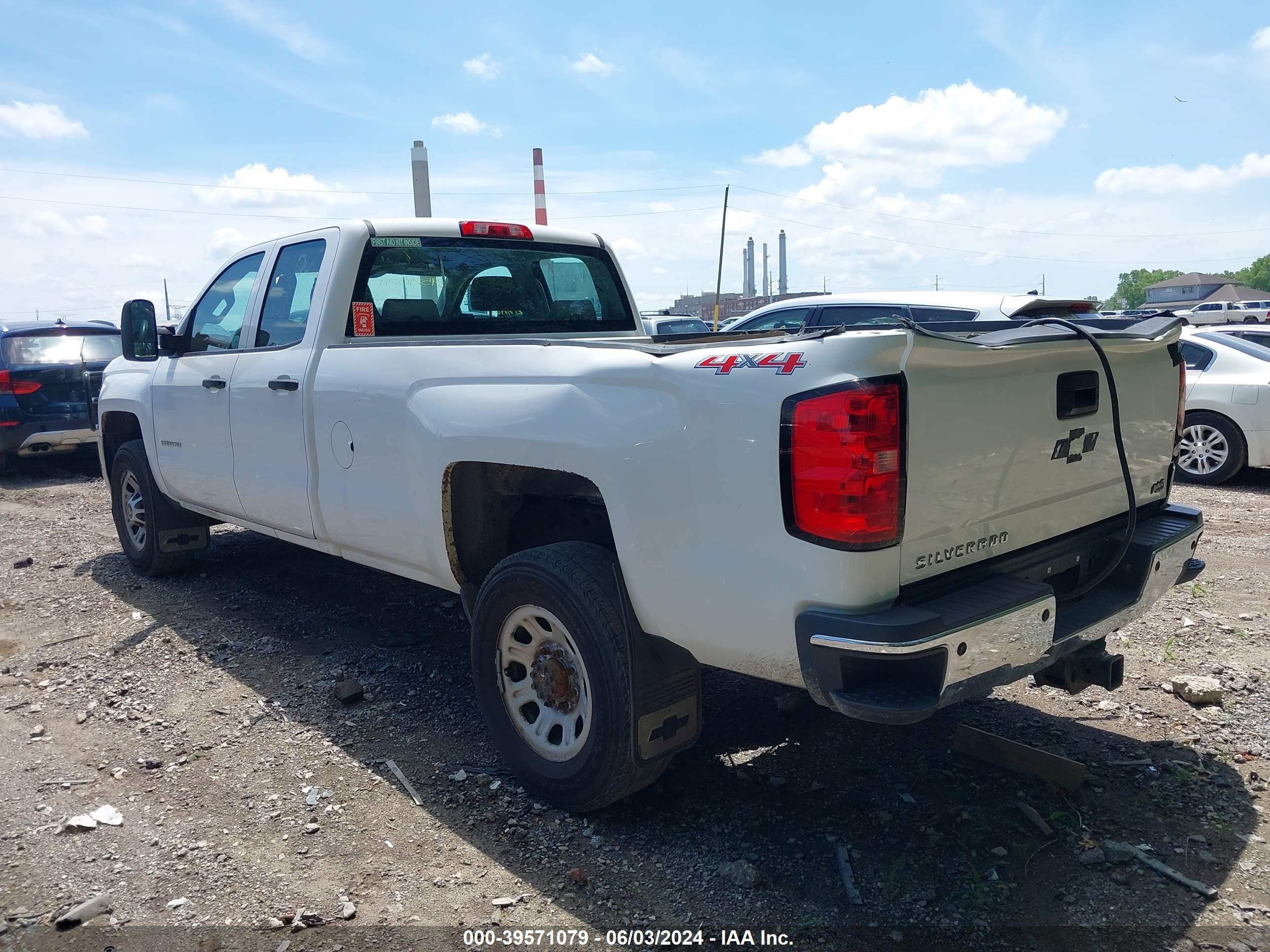 2015 Chevrolet Silverado 2500Hd Wt vin: 1GC2KUEGXFZ123096