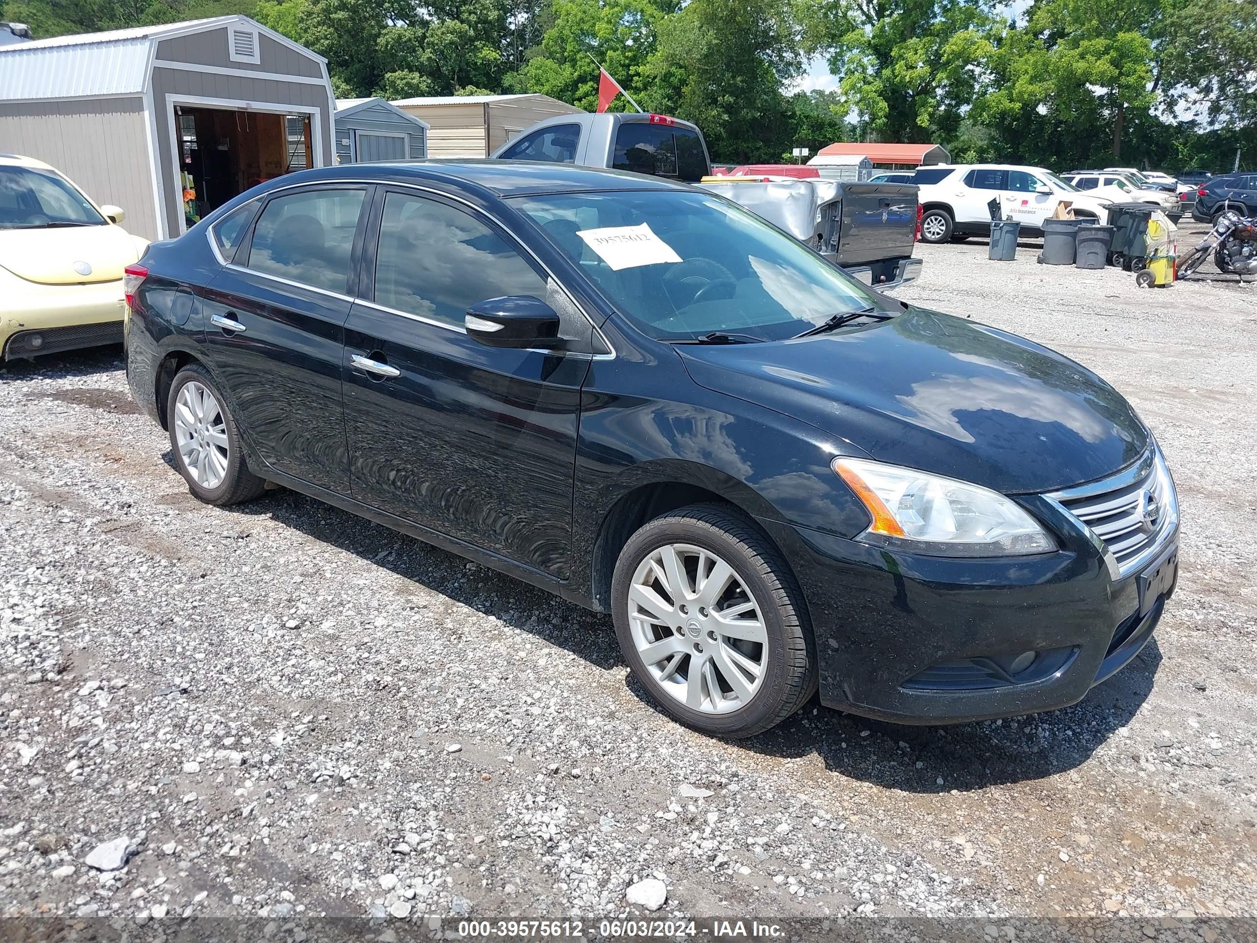 2014 Nissan Sentra Sl vin: 3N1AB7AP3EY206903