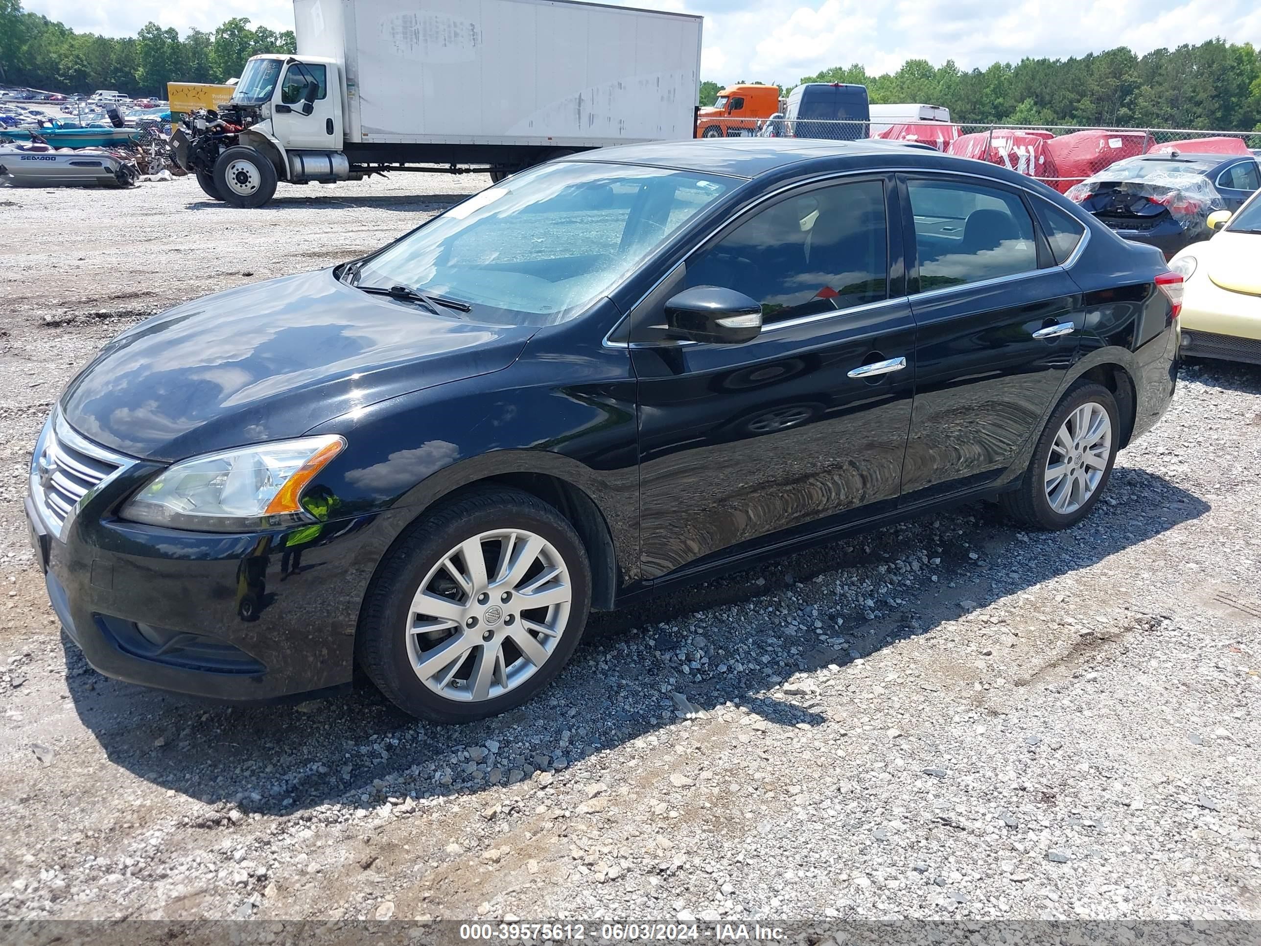 2014 Nissan Sentra Sl vin: 3N1AB7AP3EY206903