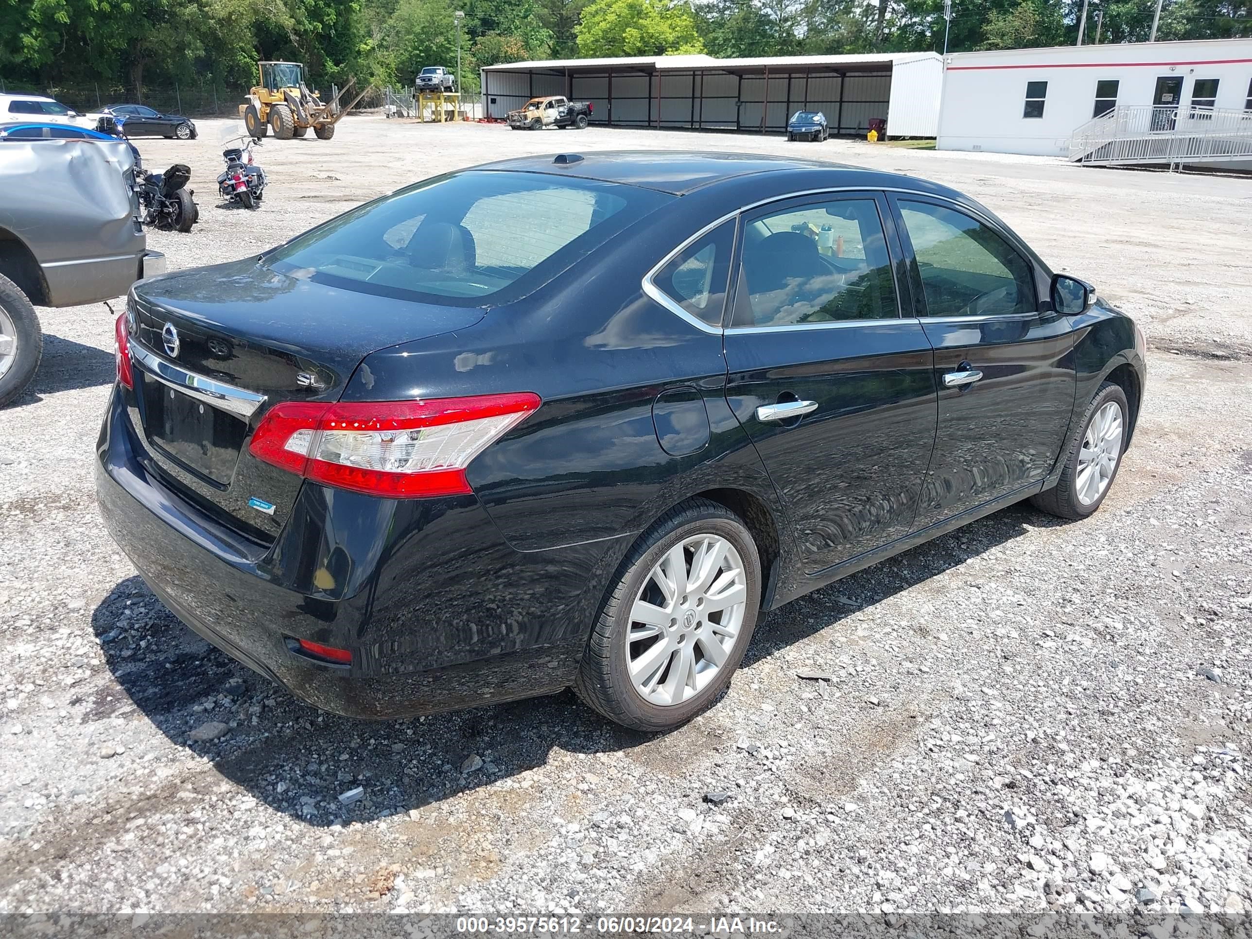 2014 Nissan Sentra Sl vin: 3N1AB7AP3EY206903