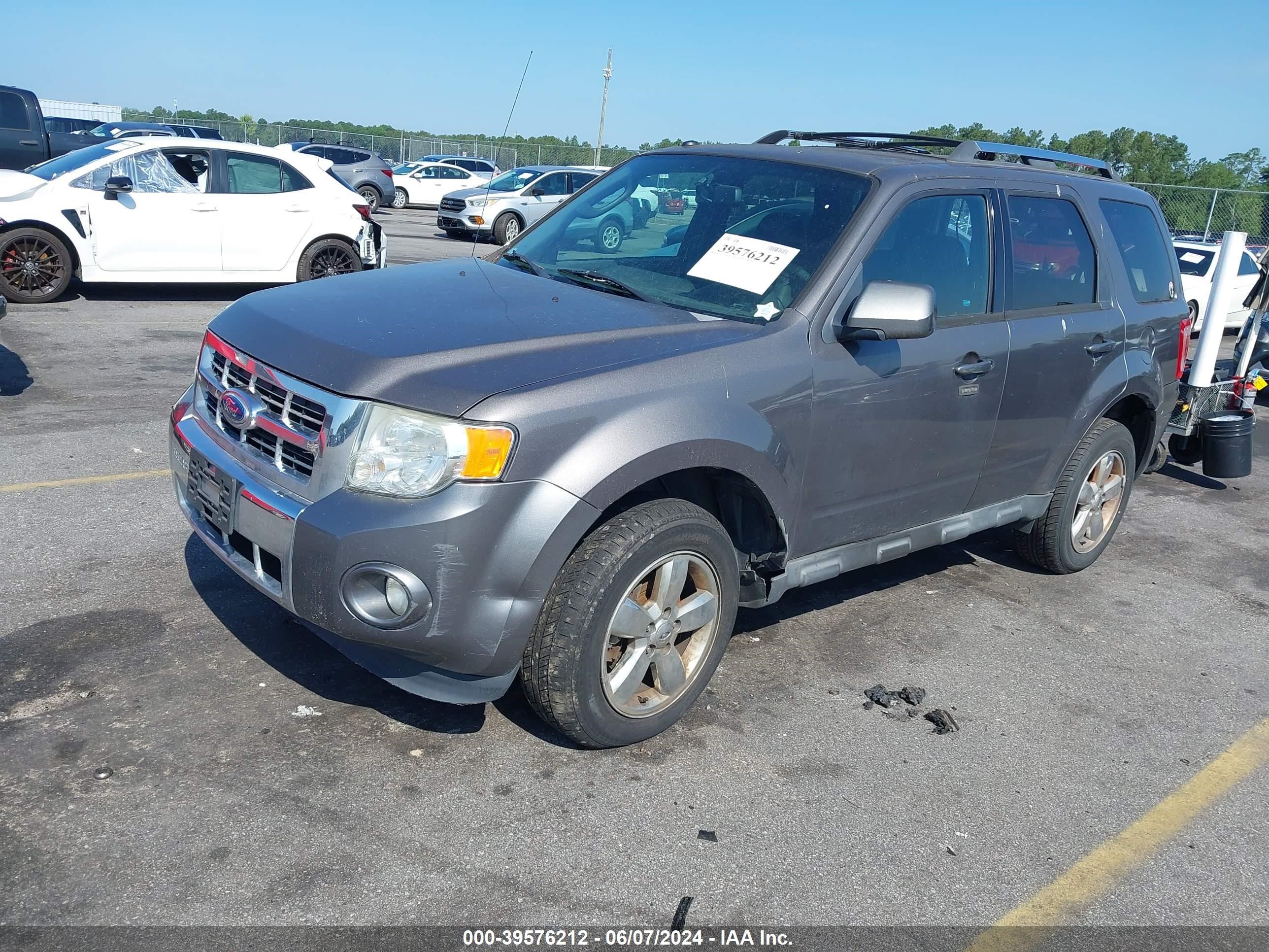 2012 Ford Escape Limited vin: 1FMCU0E79CKC16456