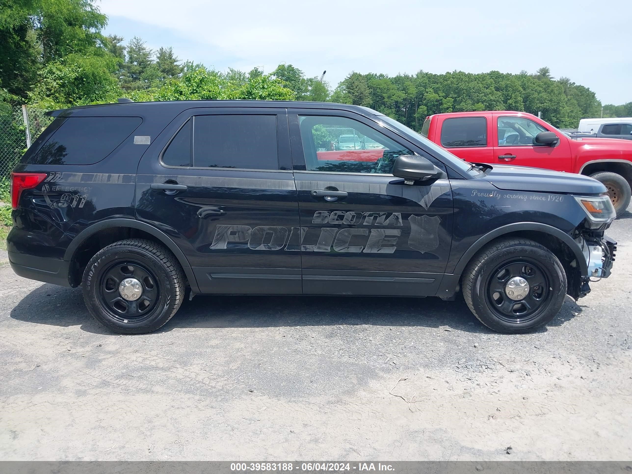 2019 Ford Police Interceptor Utility vin: 1FM5K8ARXKGA20080