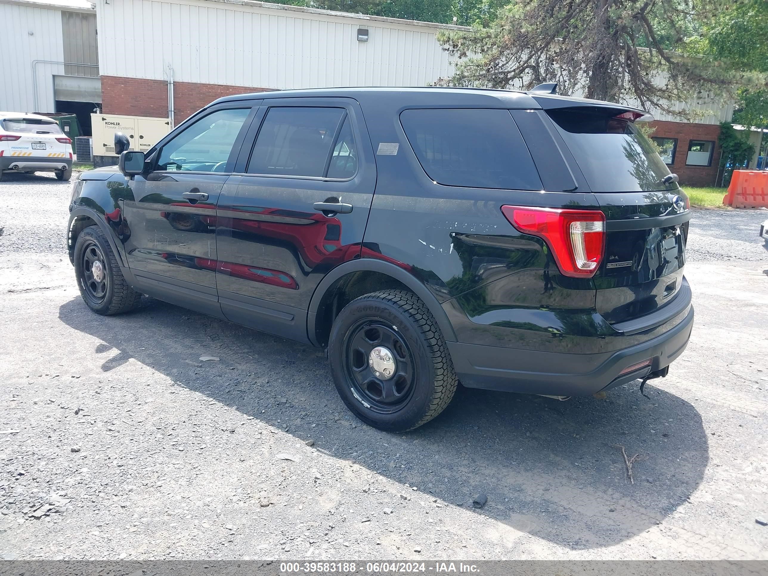 2019 Ford Police Interceptor Utility vin: 1FM5K8ARXKGA20080