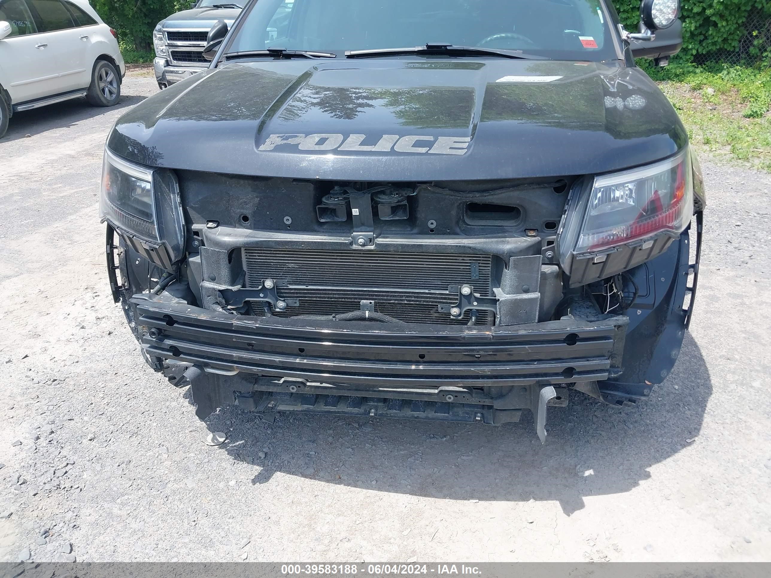 2019 Ford Police Interceptor Utility vin: 1FM5K8ARXKGA20080