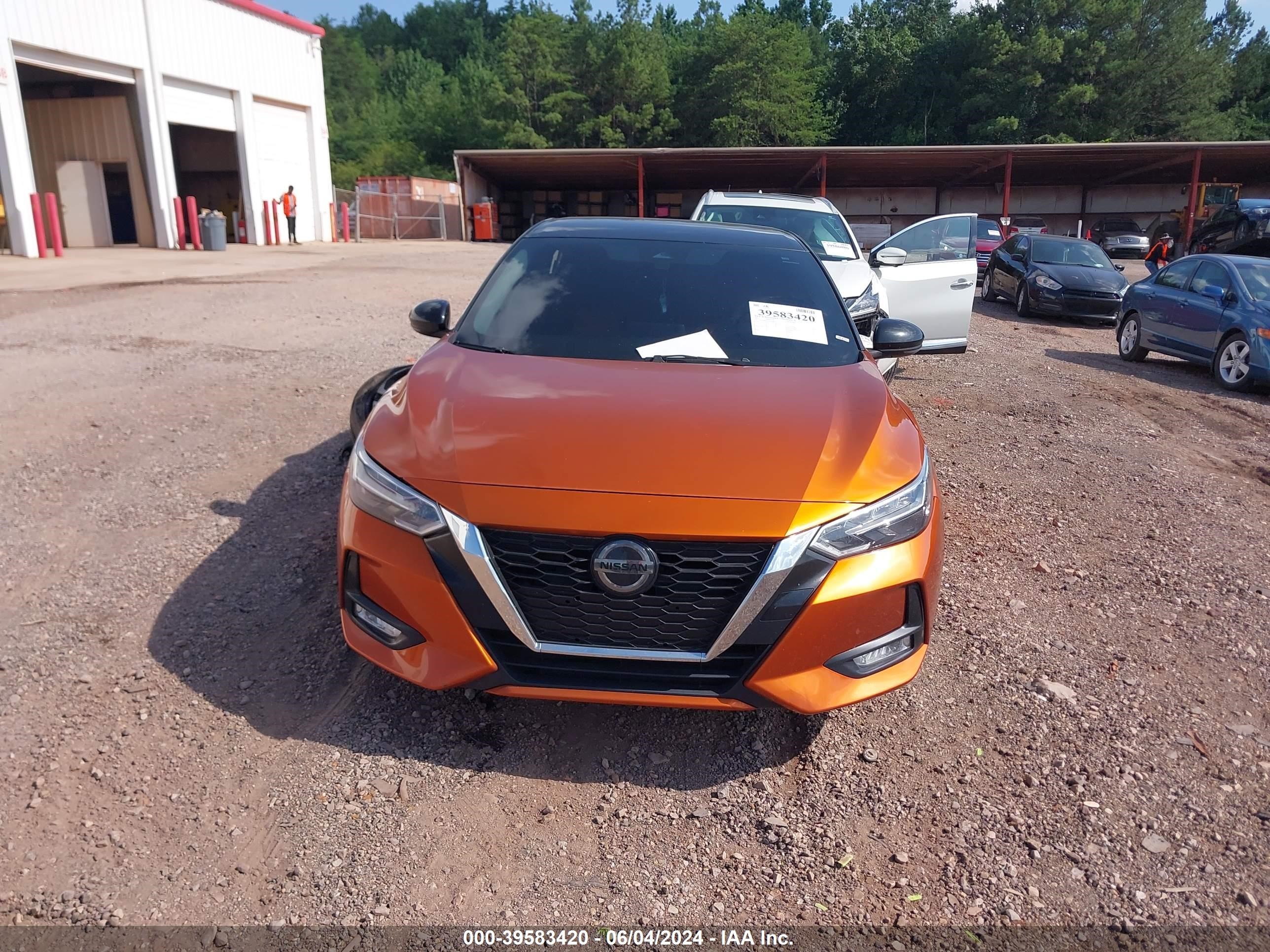 2021 Nissan Sentra Sr Xtronic Cvt vin: 3N1AB8DV5MY239996