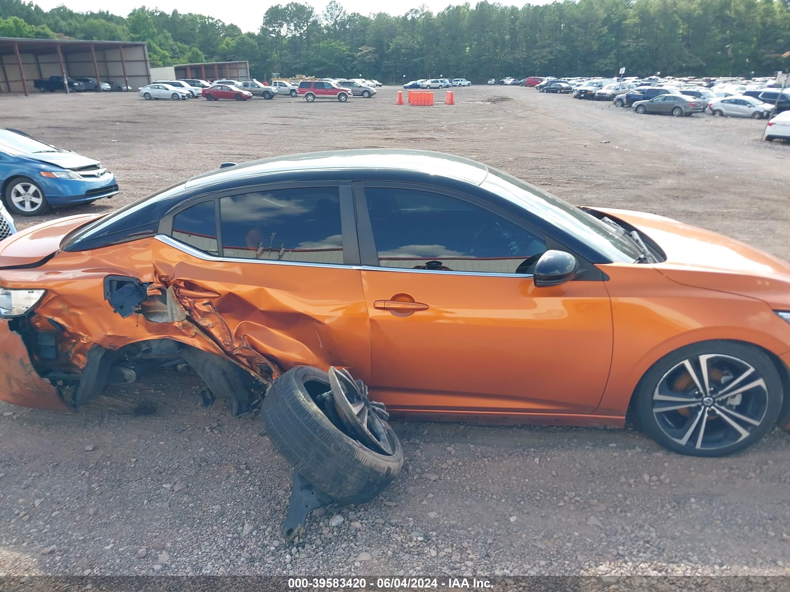 2021 Nissan Sentra Sr Xtronic Cvt vin: 3N1AB8DV5MY239996