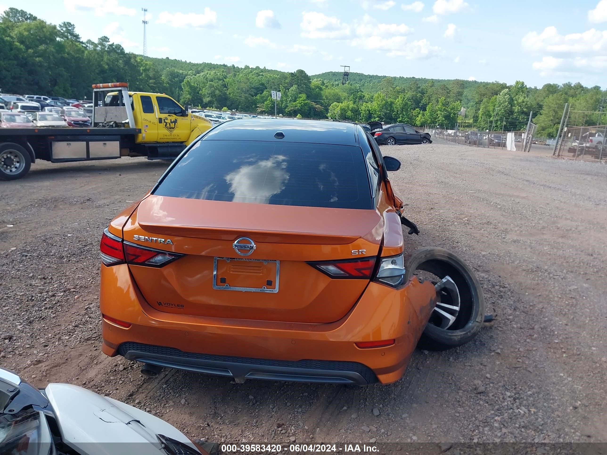 2021 Nissan Sentra Sr Xtronic Cvt vin: 3N1AB8DV5MY239996