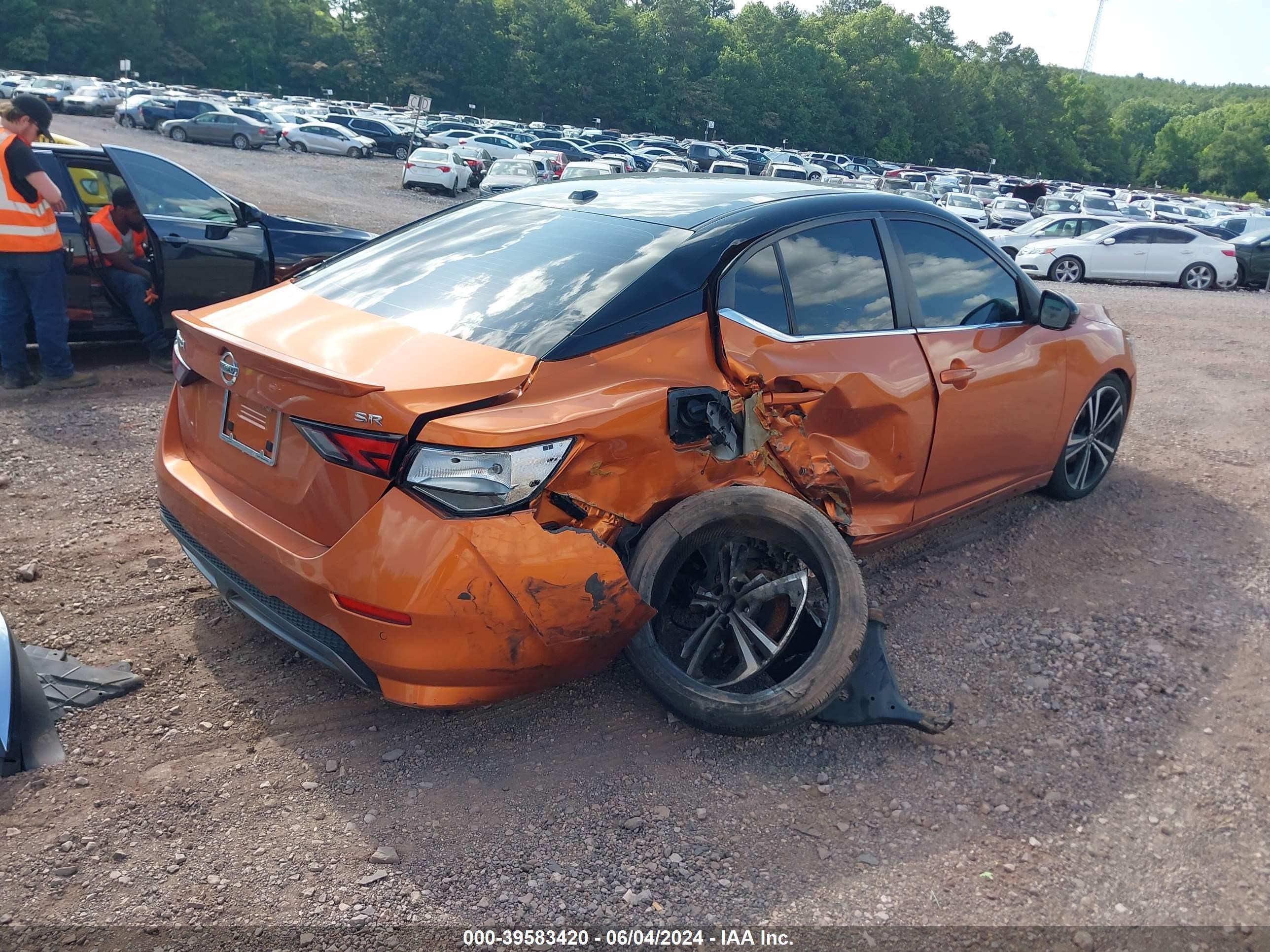 2021 Nissan Sentra Sr Xtronic Cvt vin: 3N1AB8DV5MY239996