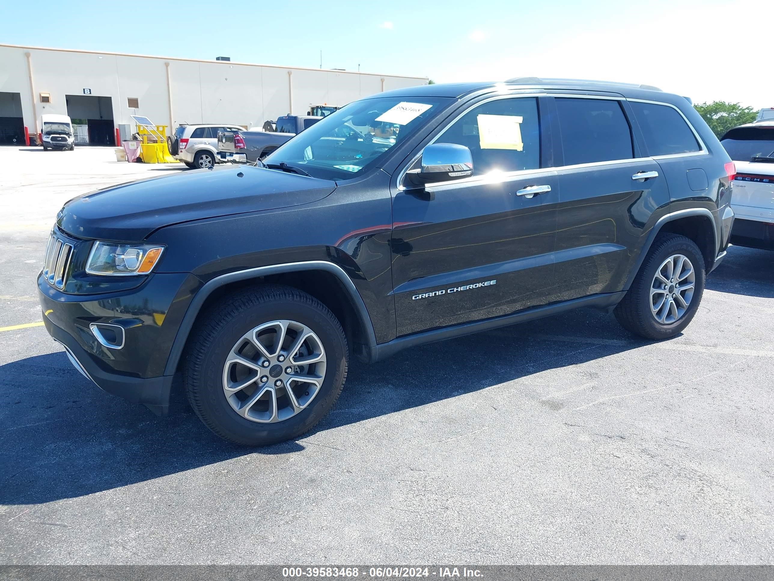 2014 Jeep Grand Cherokee Limited vin: 1C4RJFBG7EC215124