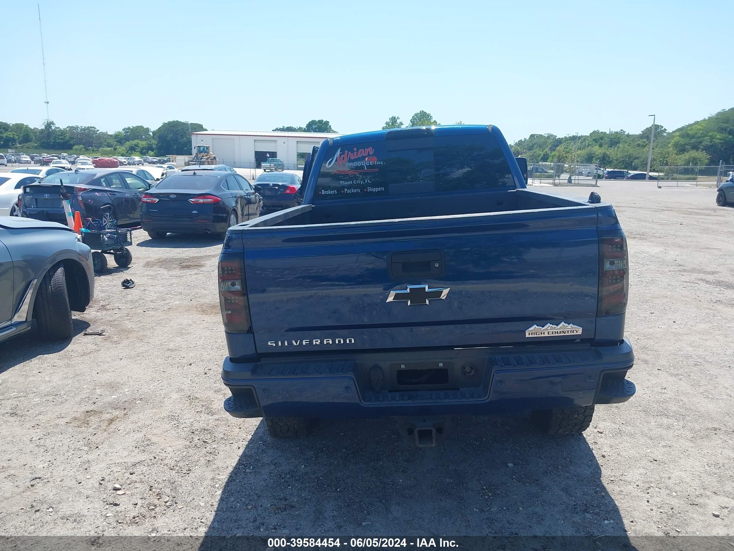 2015 Chevrolet Silverado 2500Hd High Country vin: 1GC1KXE86FF601117