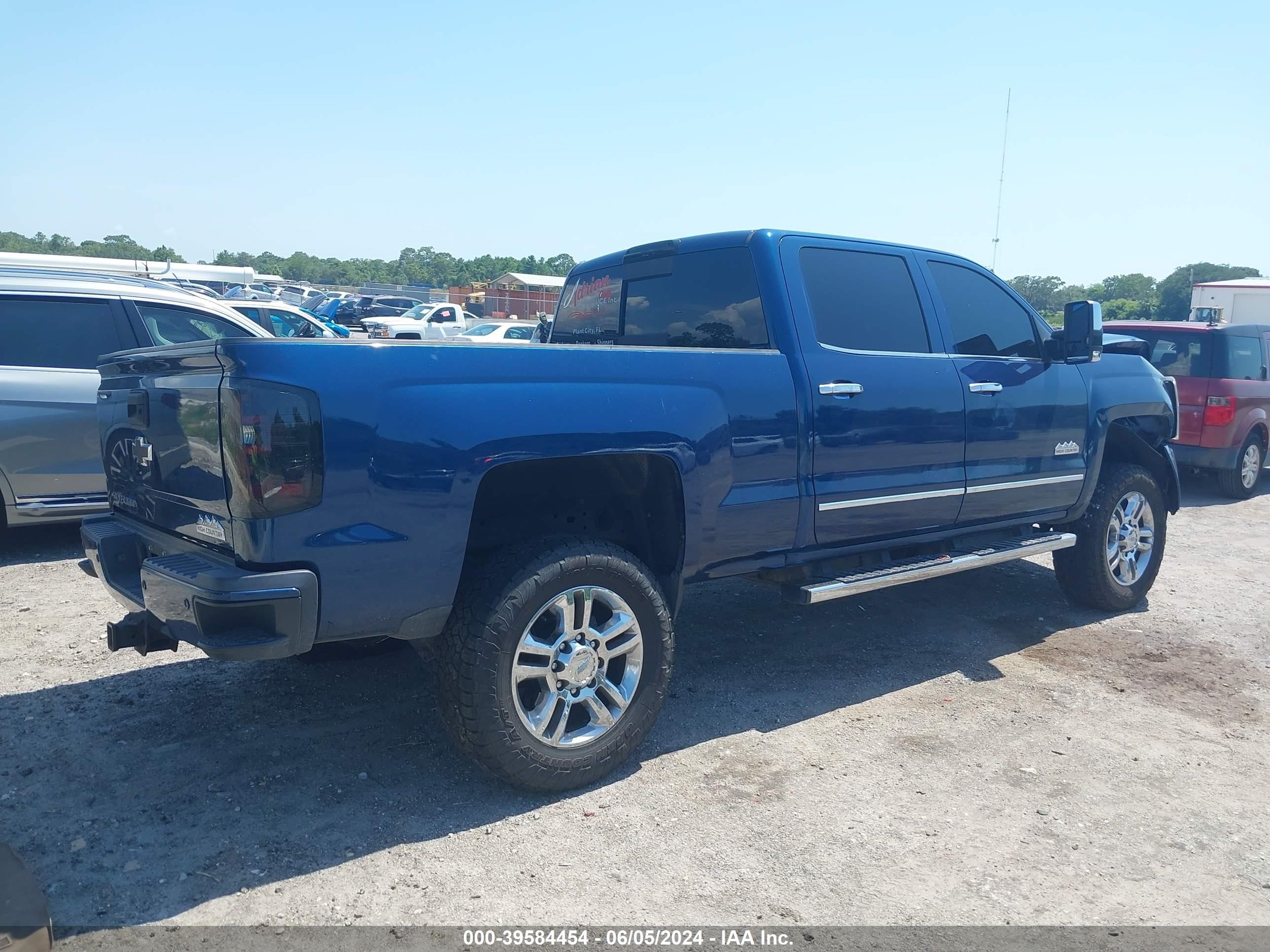 2015 Chevrolet Silverado 2500Hd High Country vin: 1GC1KXE86FF601117