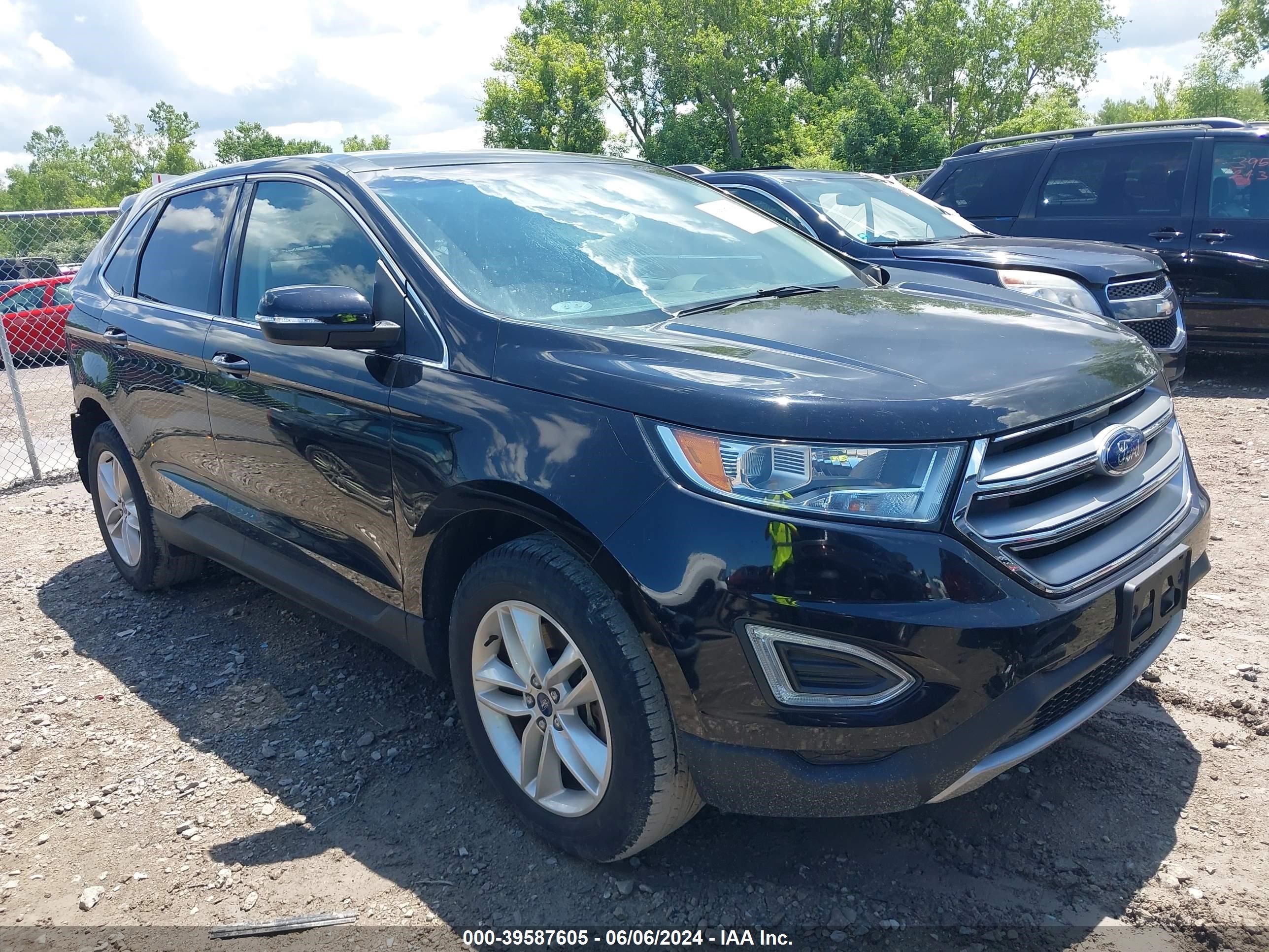 2017 Ford Edge Sel vin: 2FMPK4J90HBC61048