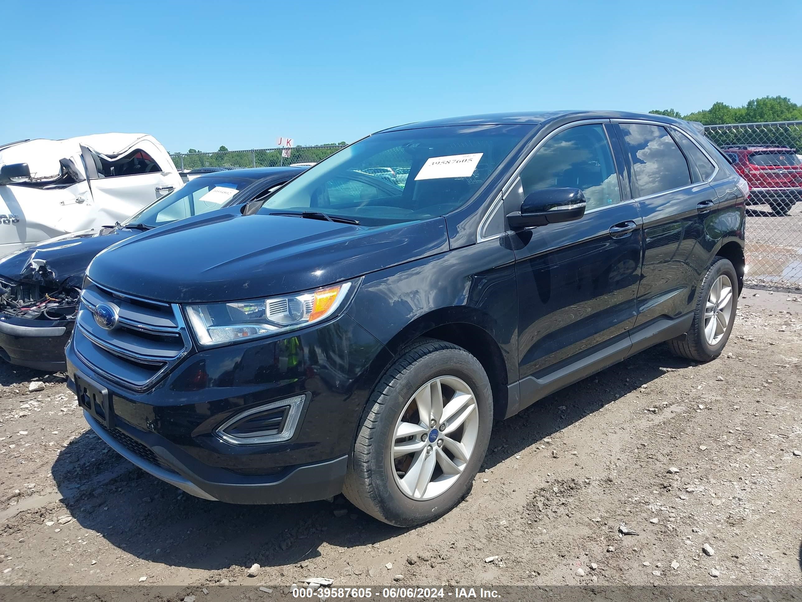 2017 Ford Edge Sel vin: 2FMPK4J90HBC61048