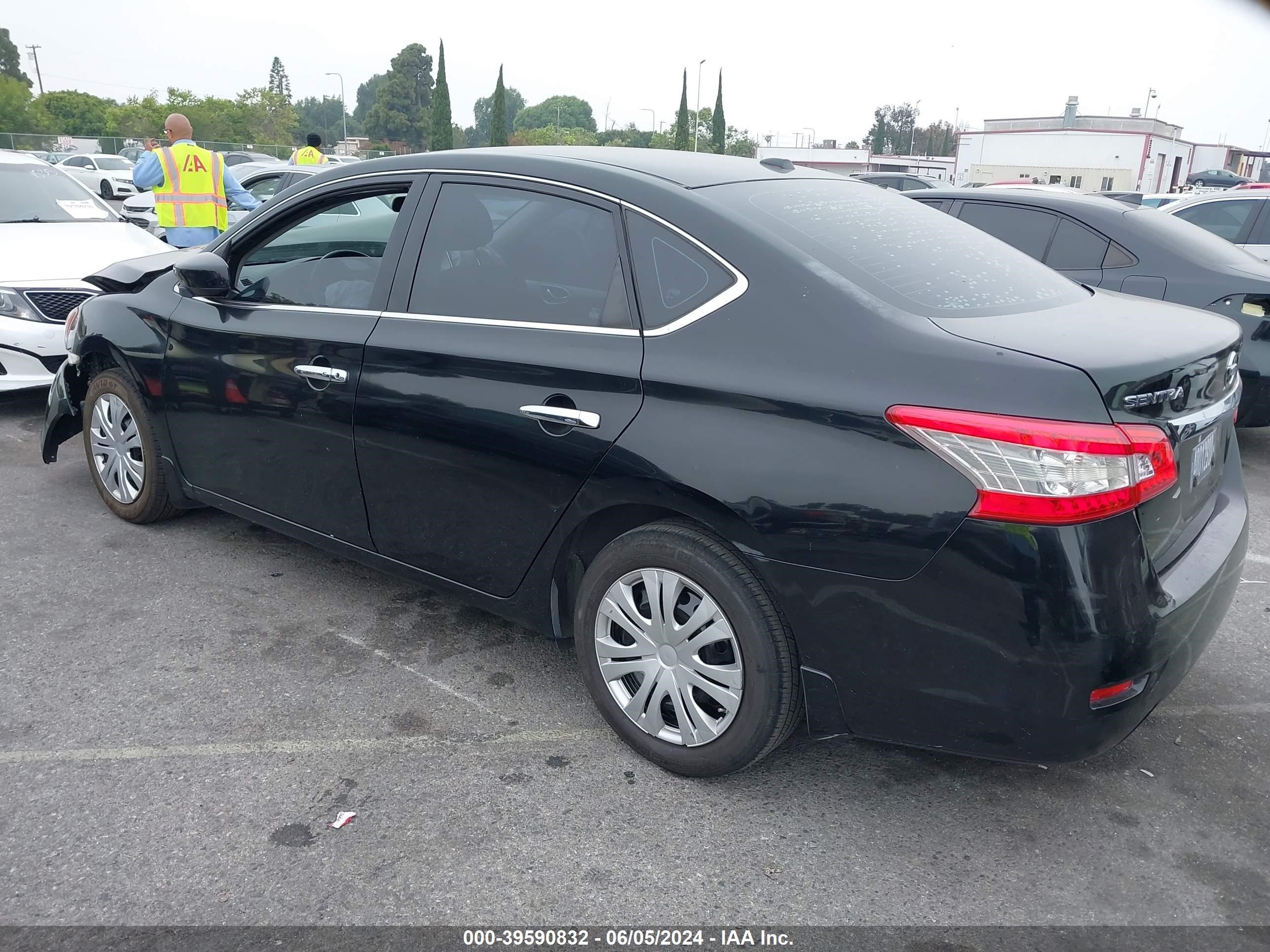 2015 Nissan Sentra Sv vin: 3N1AB7AP2FY347365