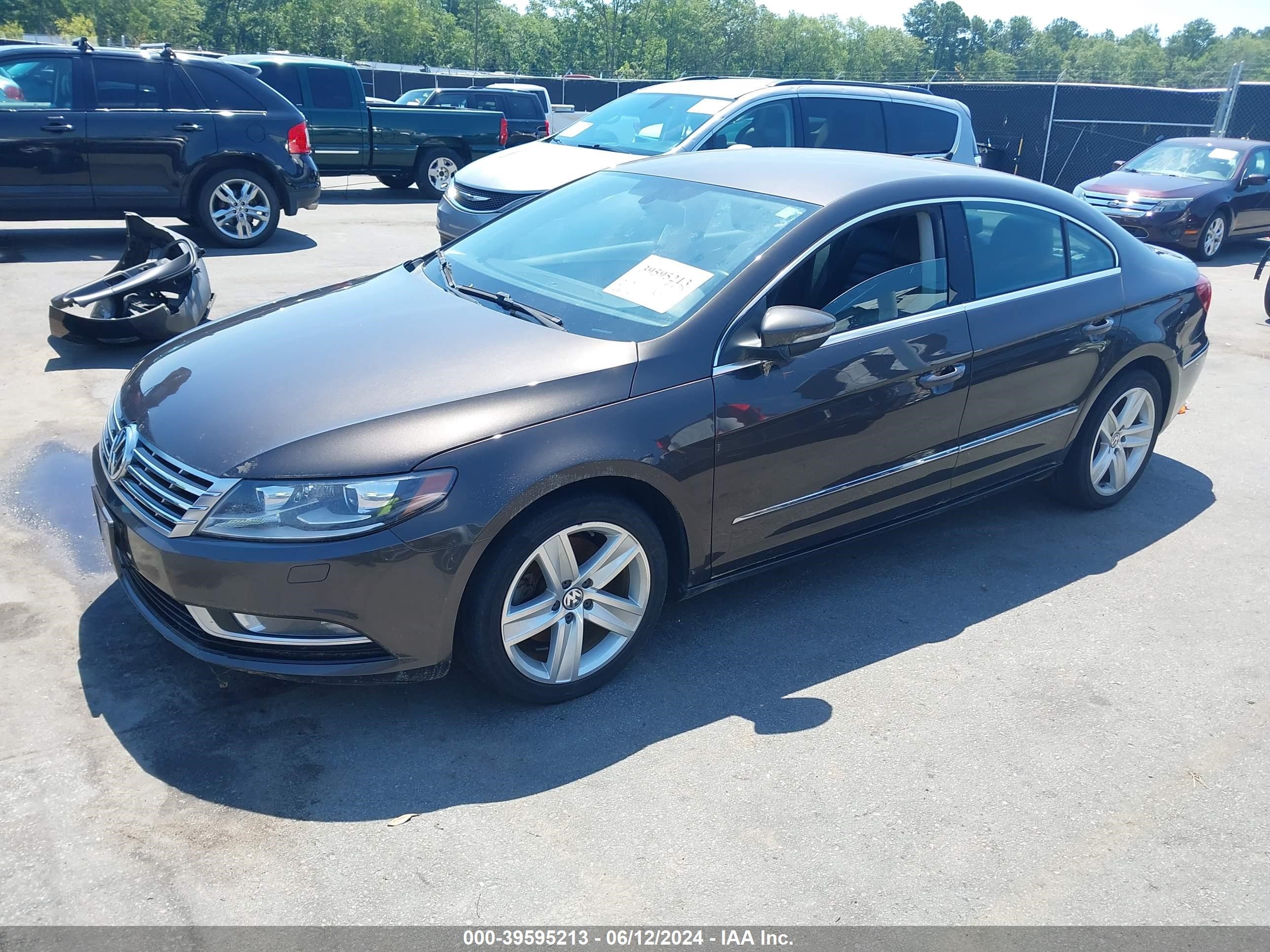 2015 Volkswagen Cc 2.0T Sport vin: WVWBP7AN4FE805521