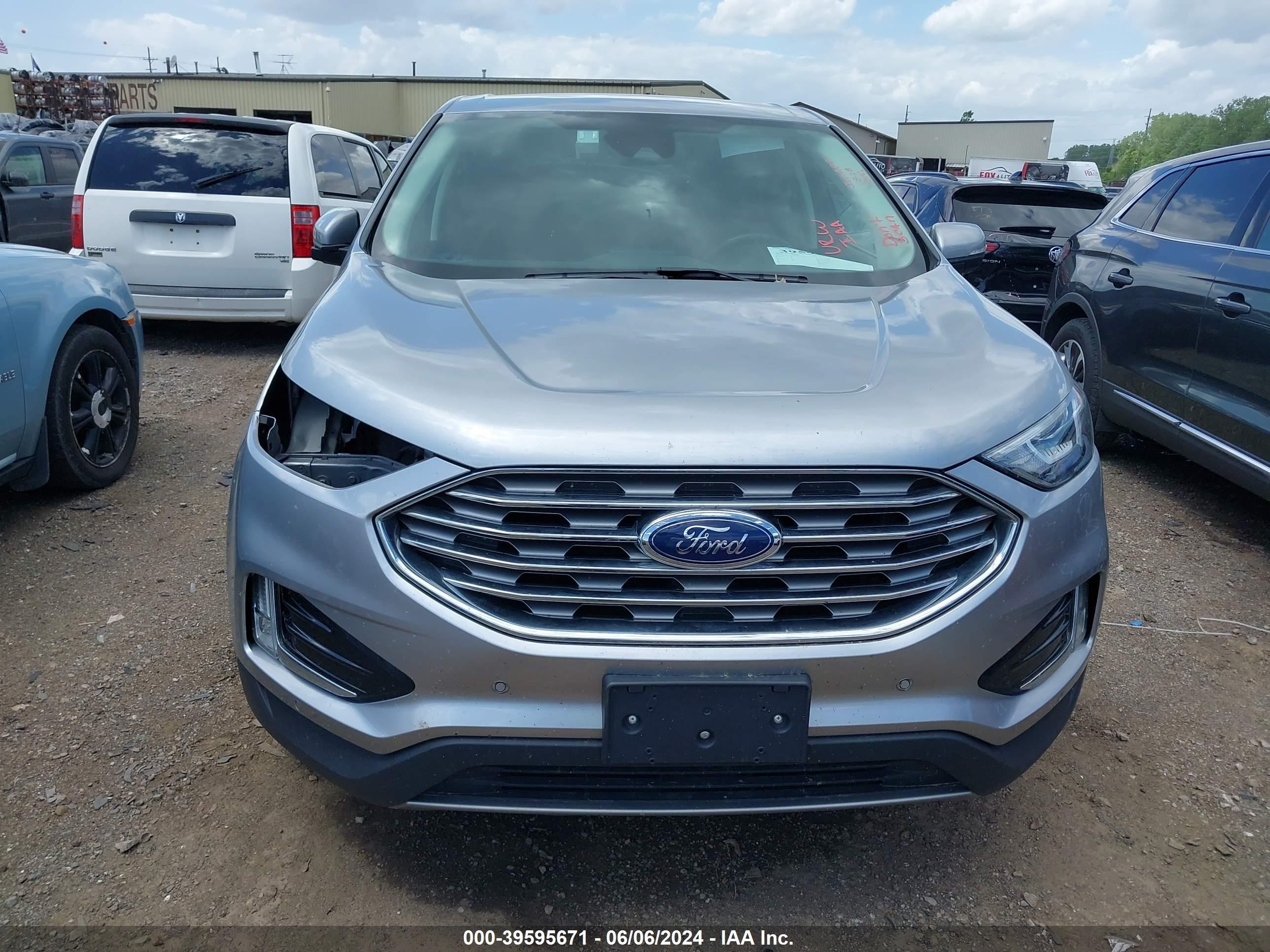 2022 Ford Edge Titanium vin: 2FMPK4K93NBA39470