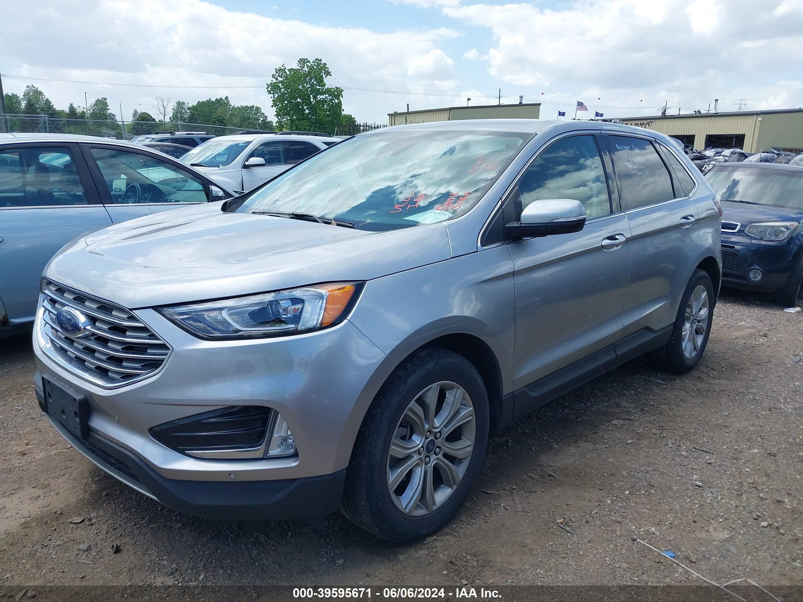 2022 Ford Edge Titanium vin: 2FMPK4K93NBA39470