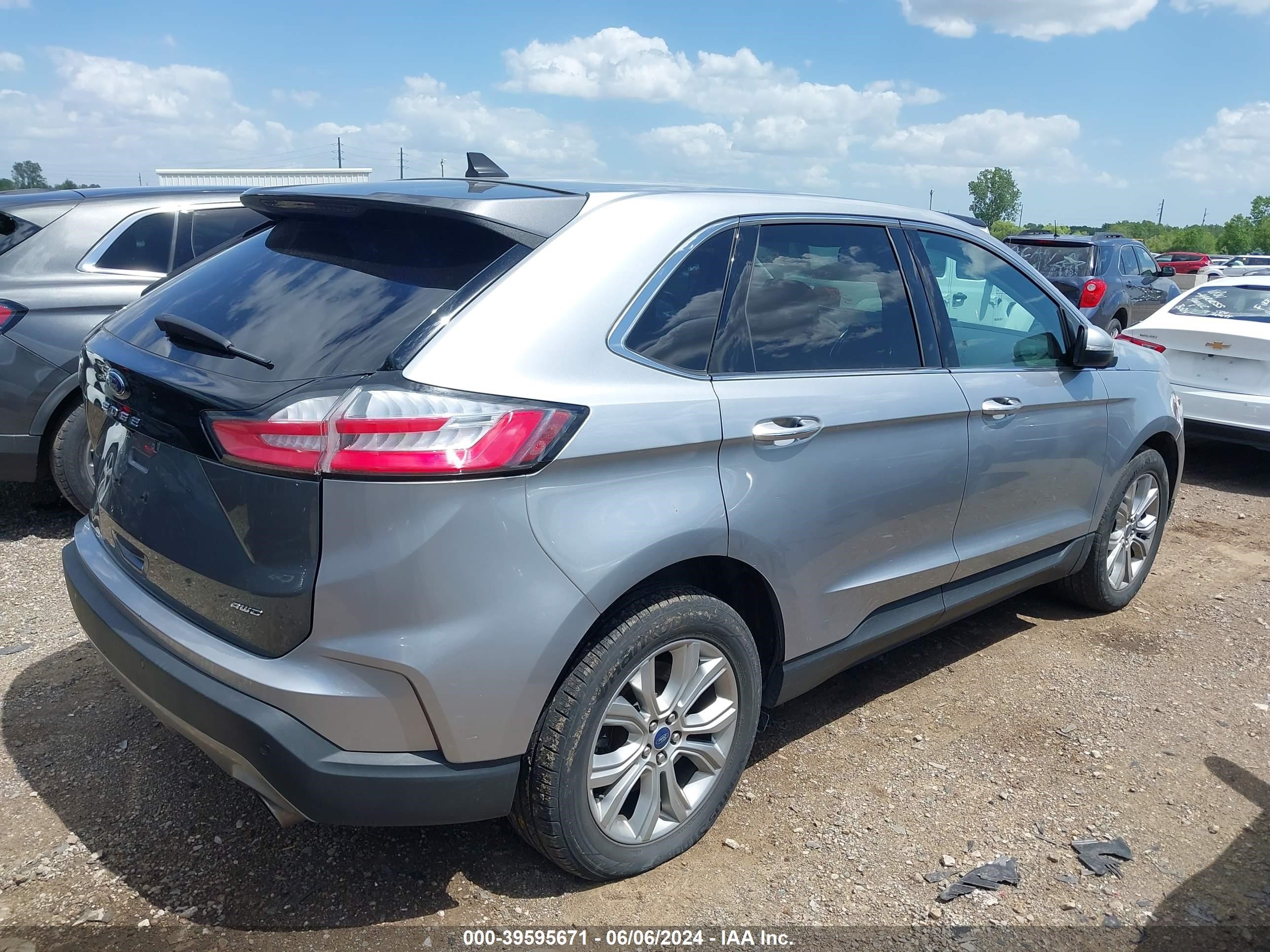 2022 Ford Edge Titanium vin: 2FMPK4K93NBA39470