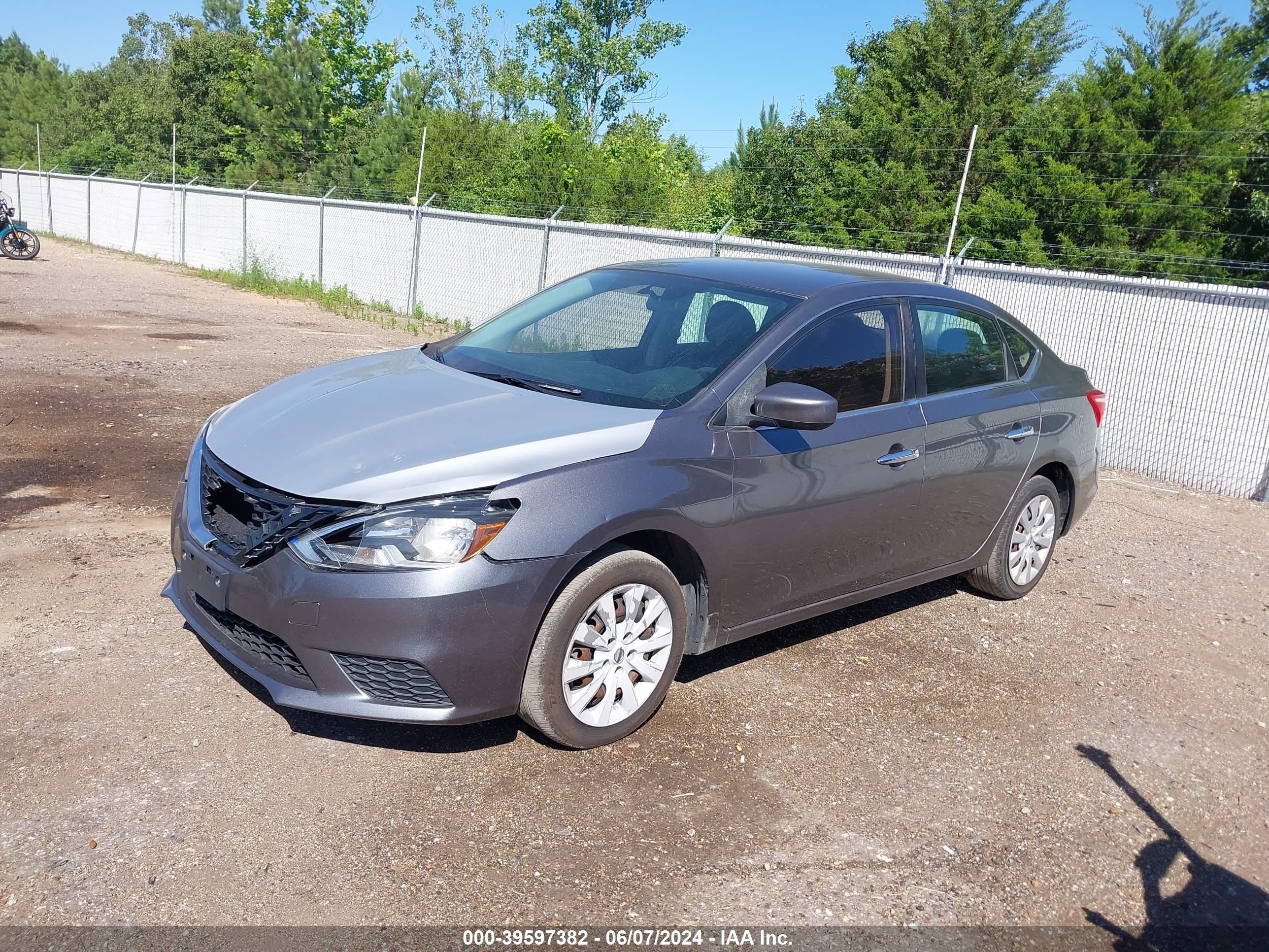 2017 Nissan Sentra S vin: 3N1AB7AP6HY249202