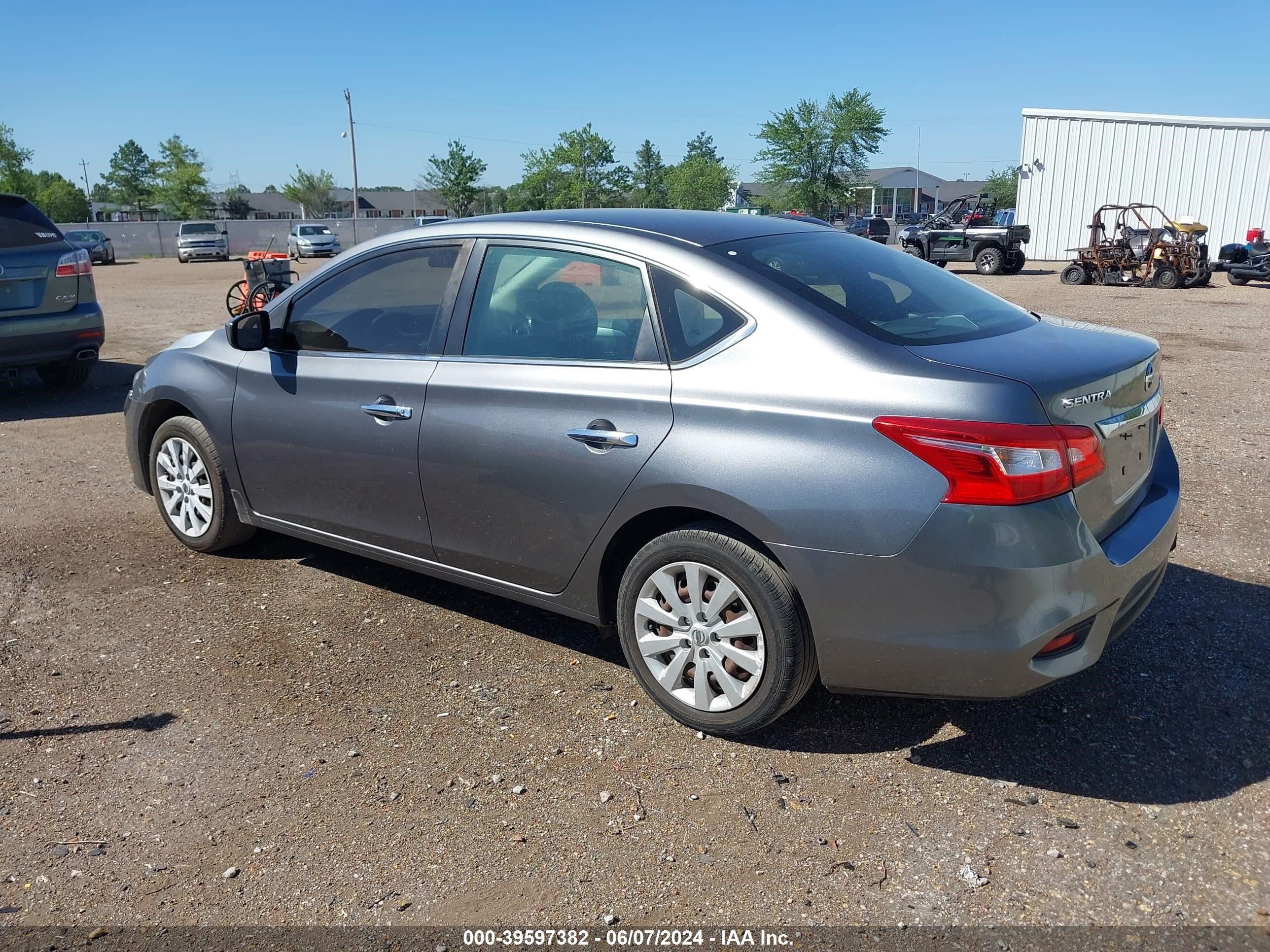 2017 Nissan Sentra S vin: 3N1AB7AP6HY249202