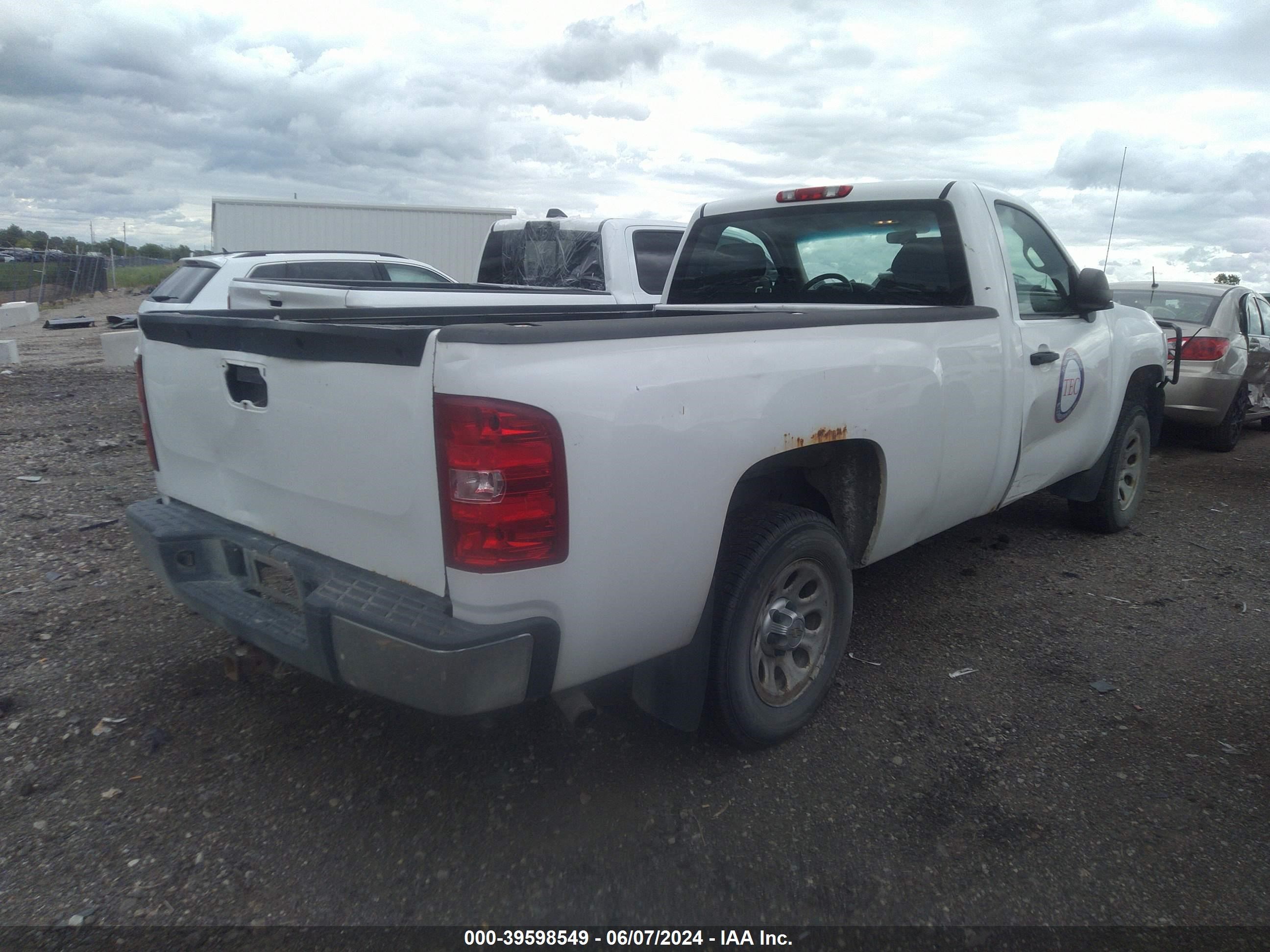 2013 Chevrolet Silverado 1500 Work Truck vin: 1GCNCPEX7DZ376983