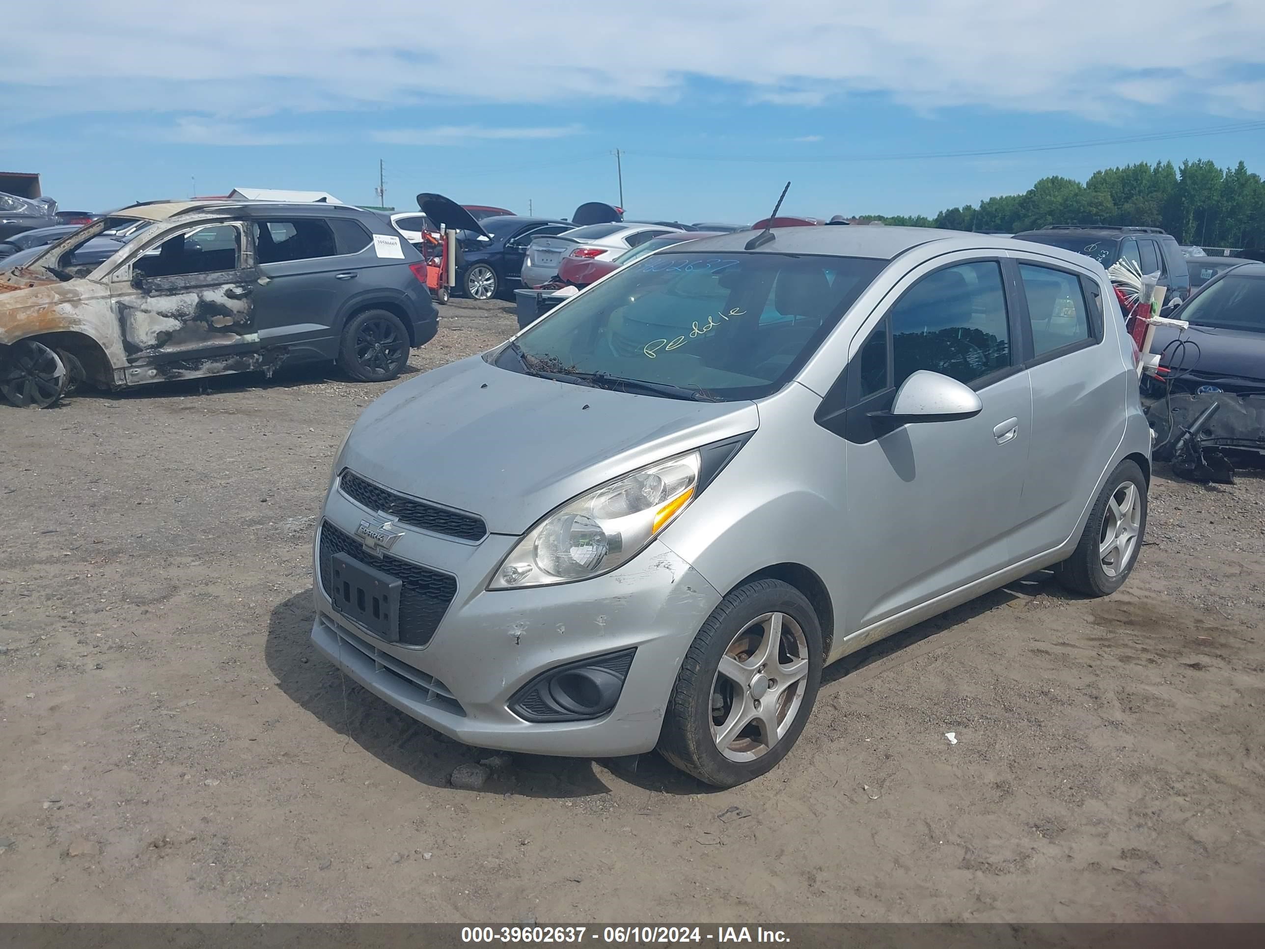 2013 Chevrolet Spark Ls Manual vin: KL8CA6S98DC517276