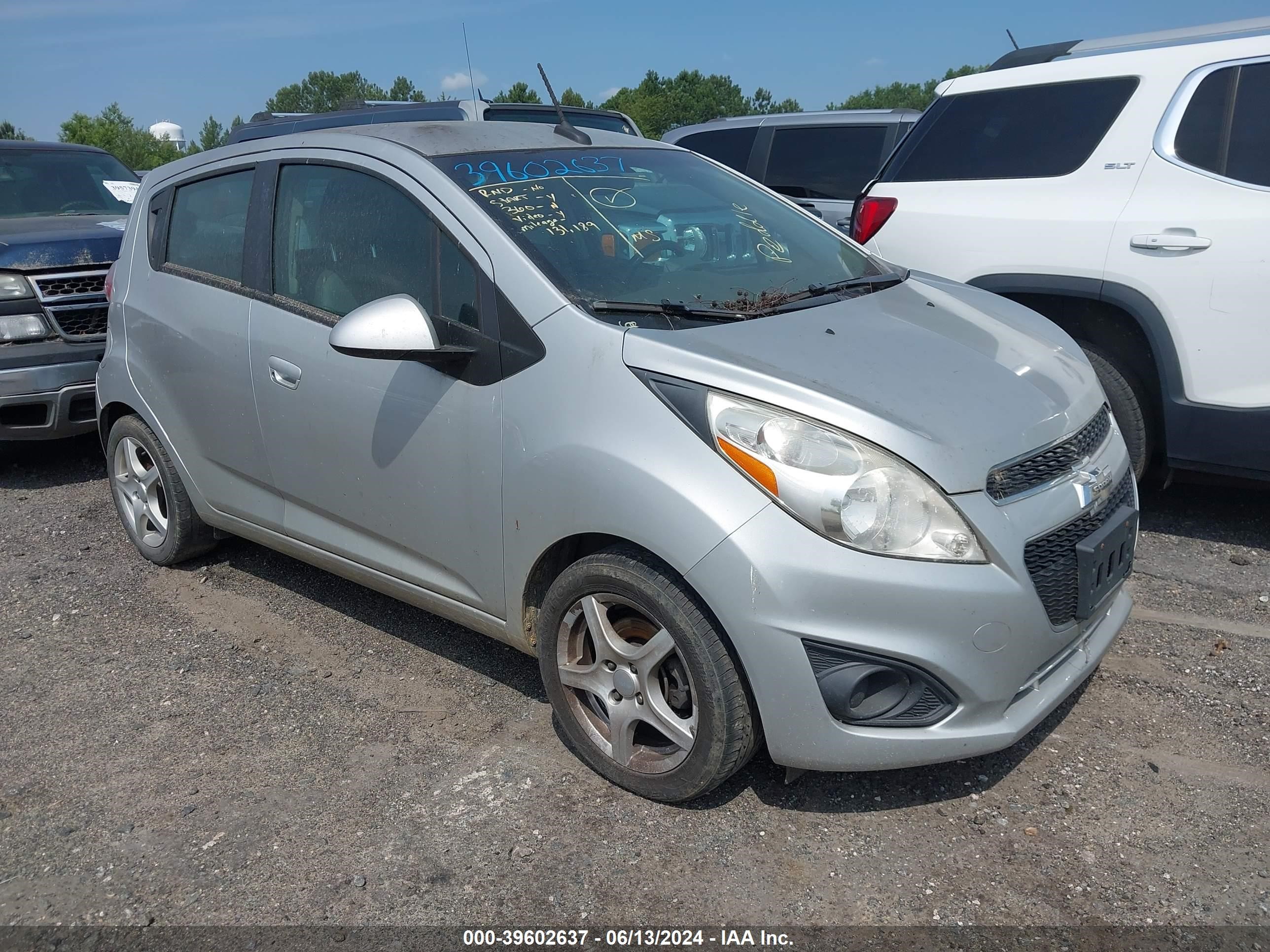 2013 Chevrolet Spark Ls Manual vin: KL8CA6S98DC517276