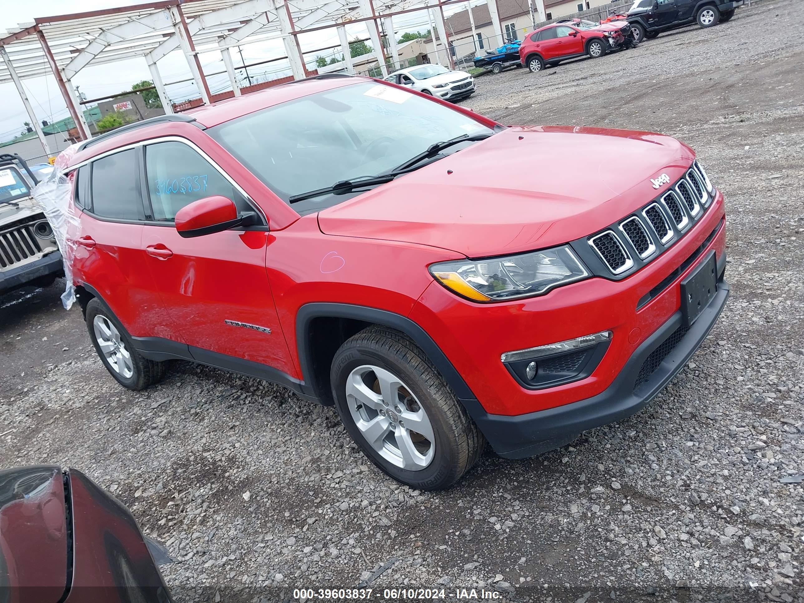 2021 Jeep Compass Latitude 4X4 vin: 3C4NJDBB8MT515989