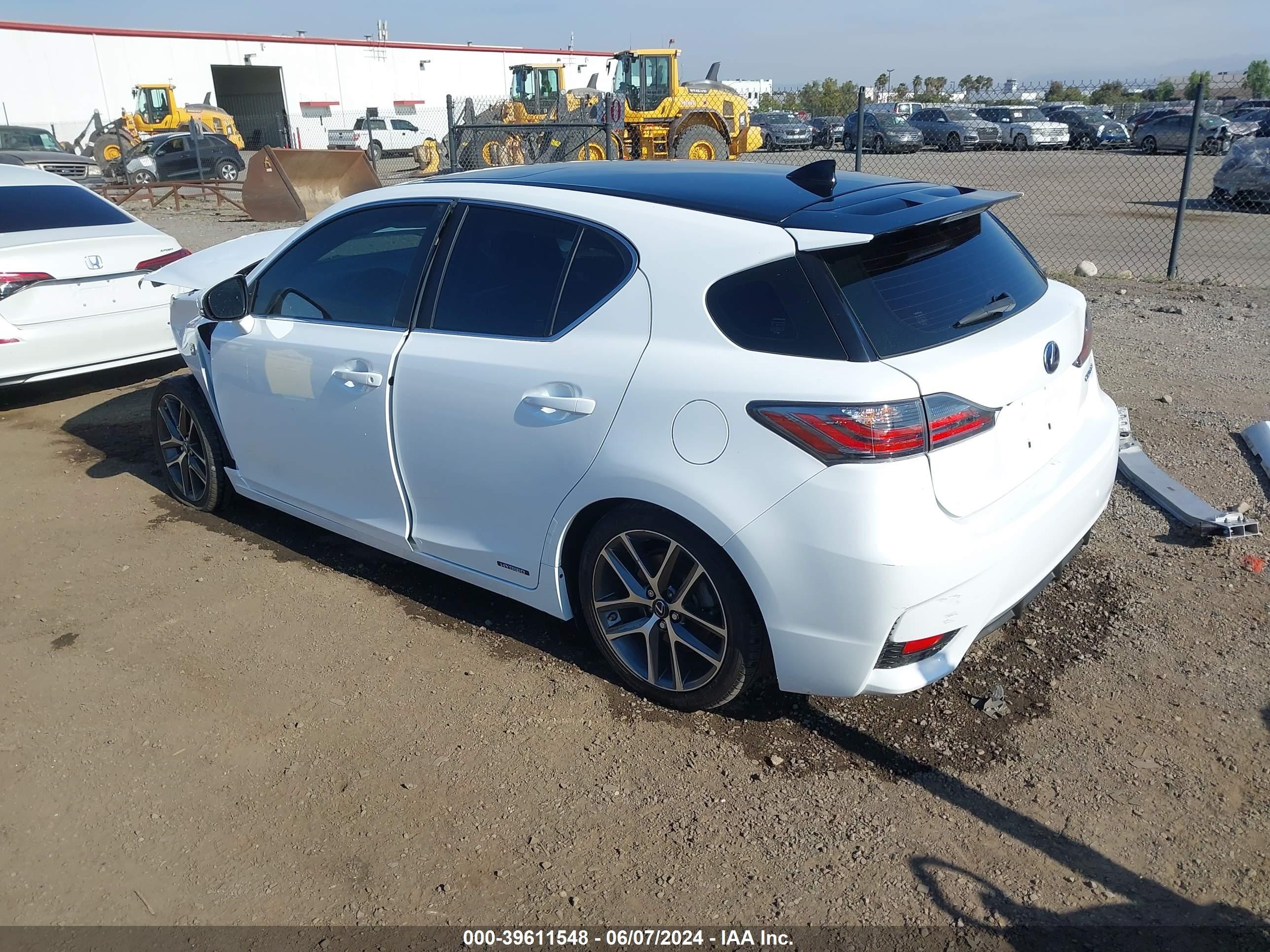 2014 Lexus Ct 200H vin: JTHKD5BH2E2196269