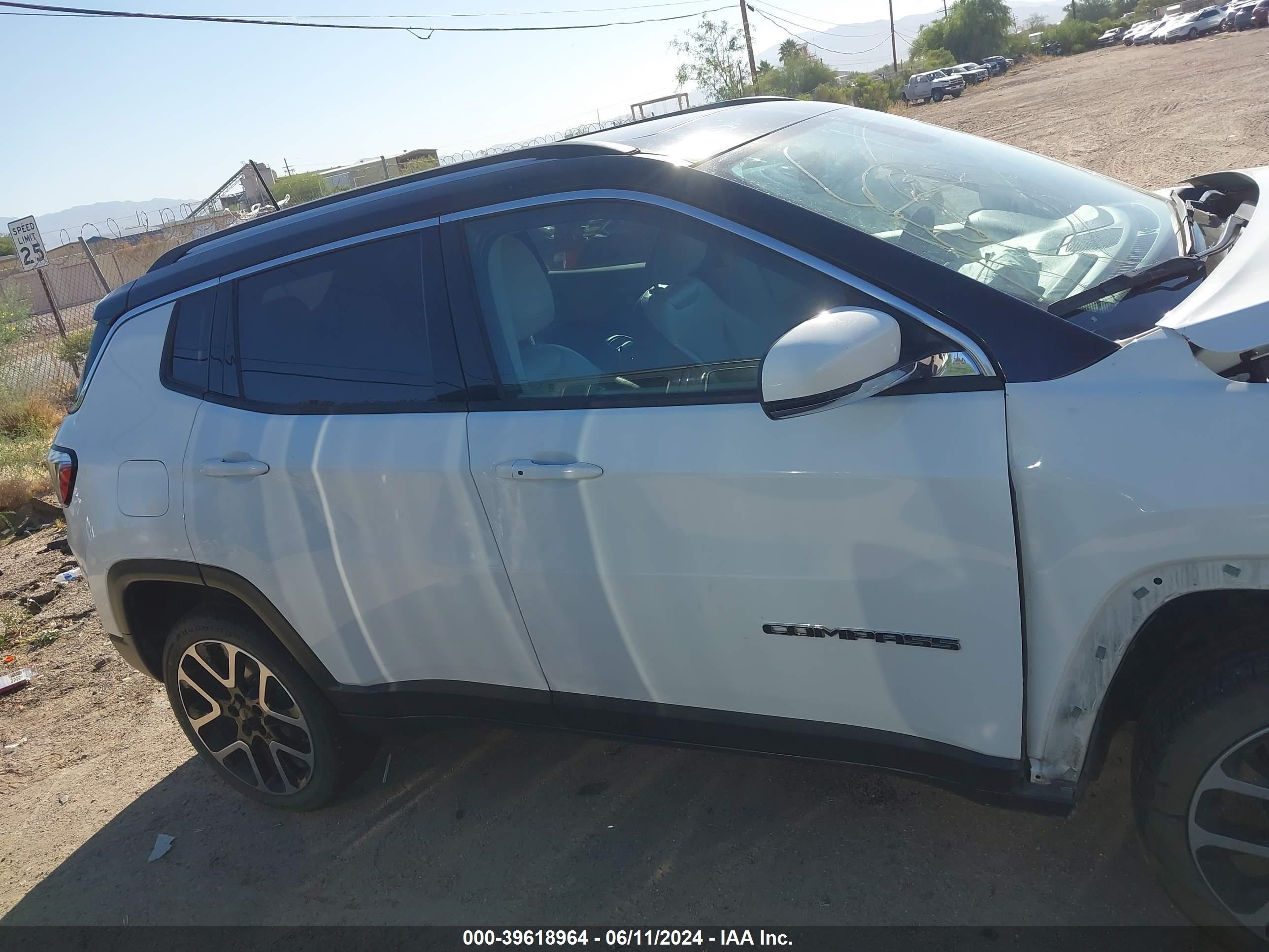 2018 Jeep Compass Limited 4X4 vin: 3C4NJDCB2JT355778