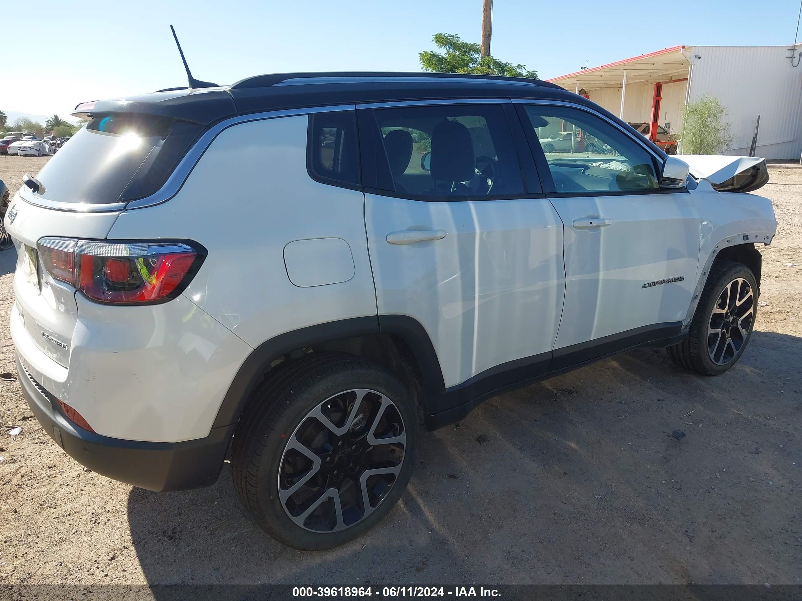 2018 Jeep Compass Limited 4X4 vin: 3C4NJDCB2JT355778