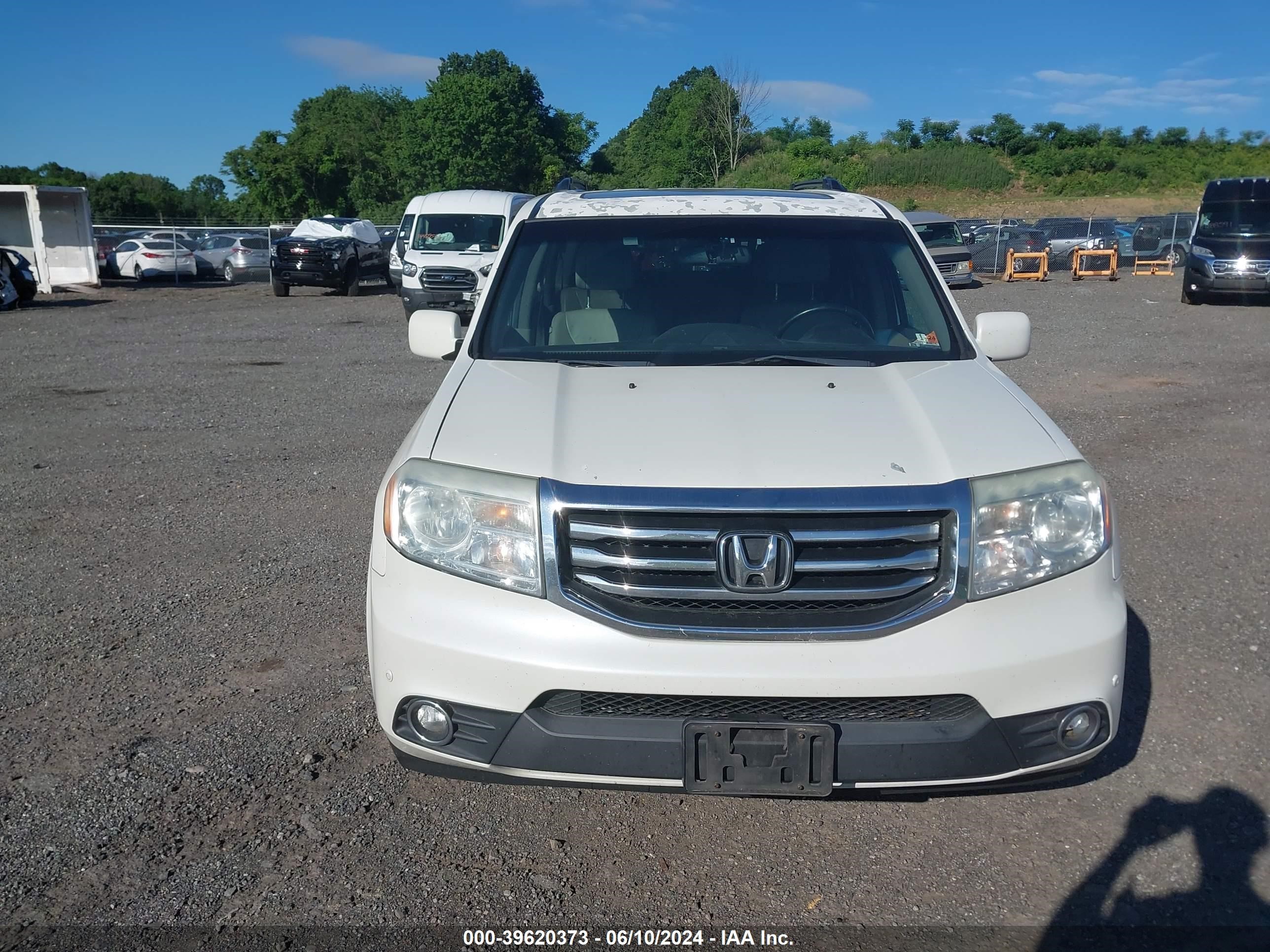 2013 Honda Pilot Touring vin: 5FNYF4H96DB036049