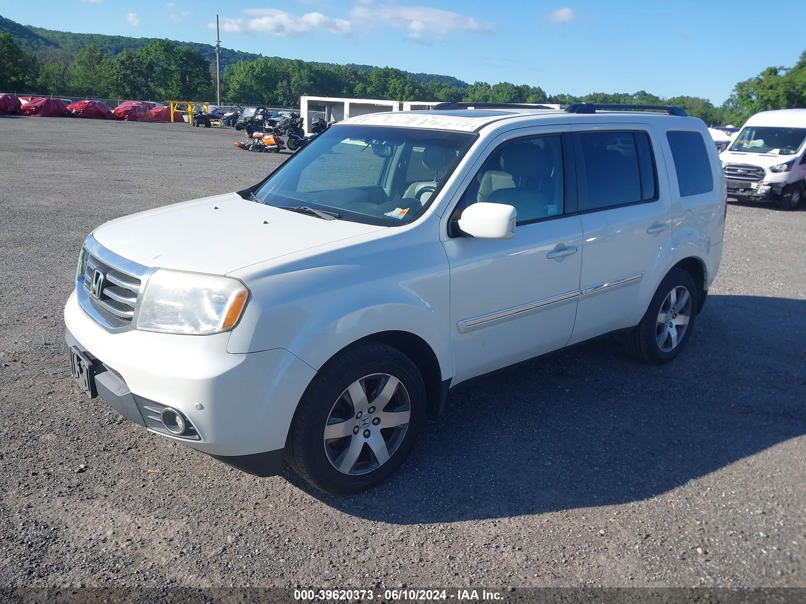 2013 Honda Pilot Touring vin: 5FNYF4H96DB036049