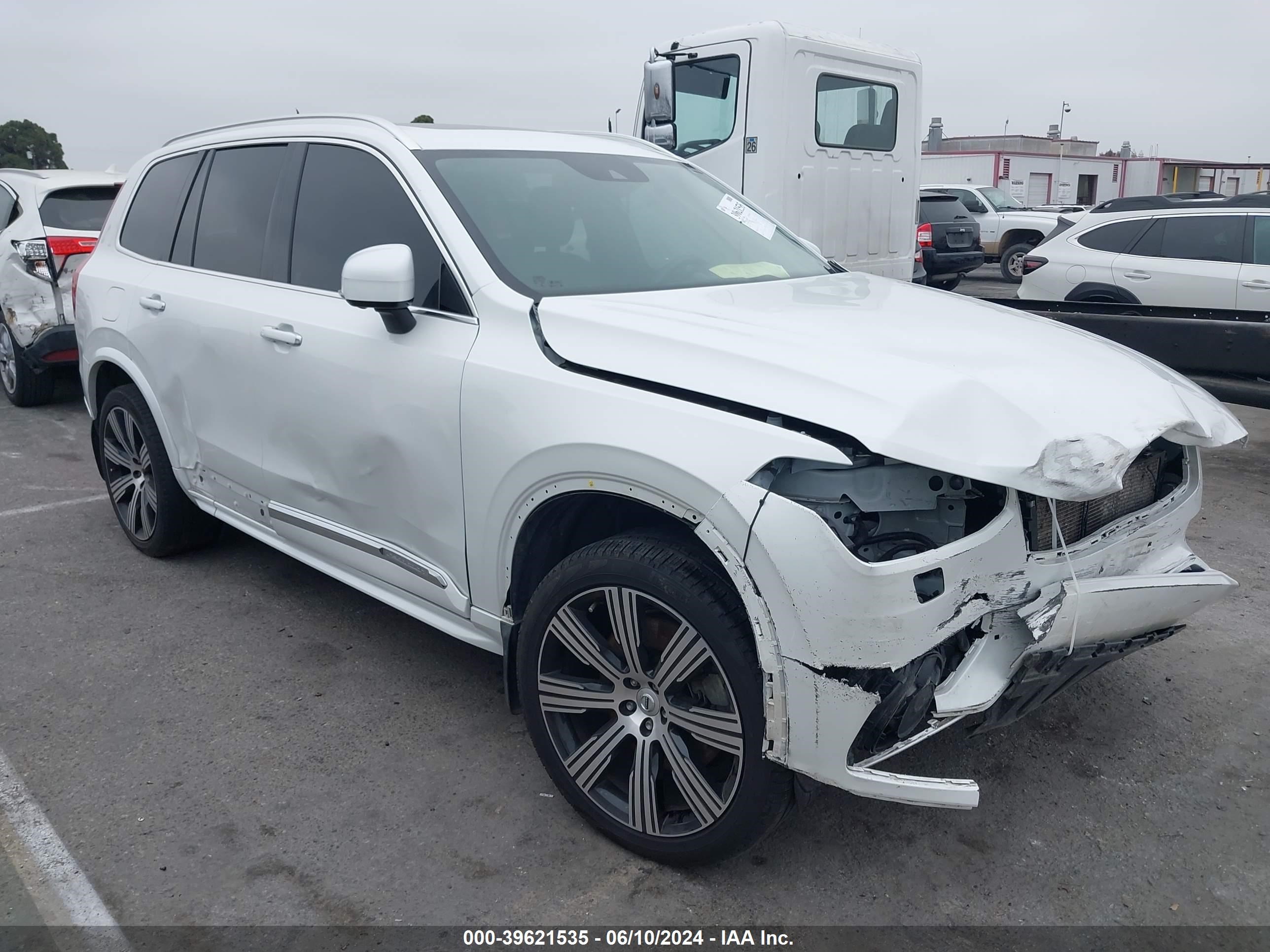 2020 Volvo Xc90 Hybrid T8 Inscription 7 Passenger vin: YV4BR0CL9L1595219