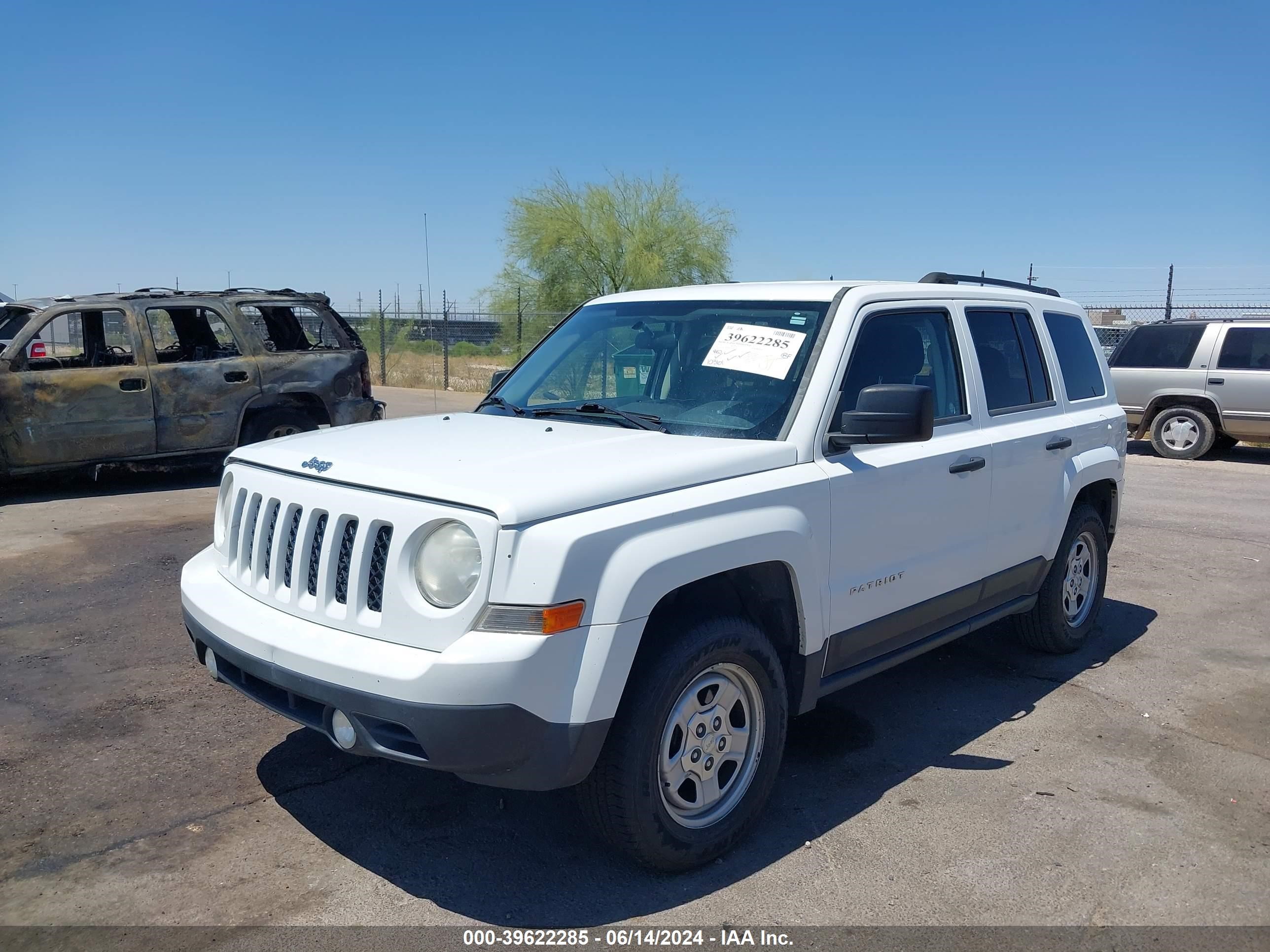 2012 Jeep Patriot Sport vin: 1C4NJPBA8CD620738