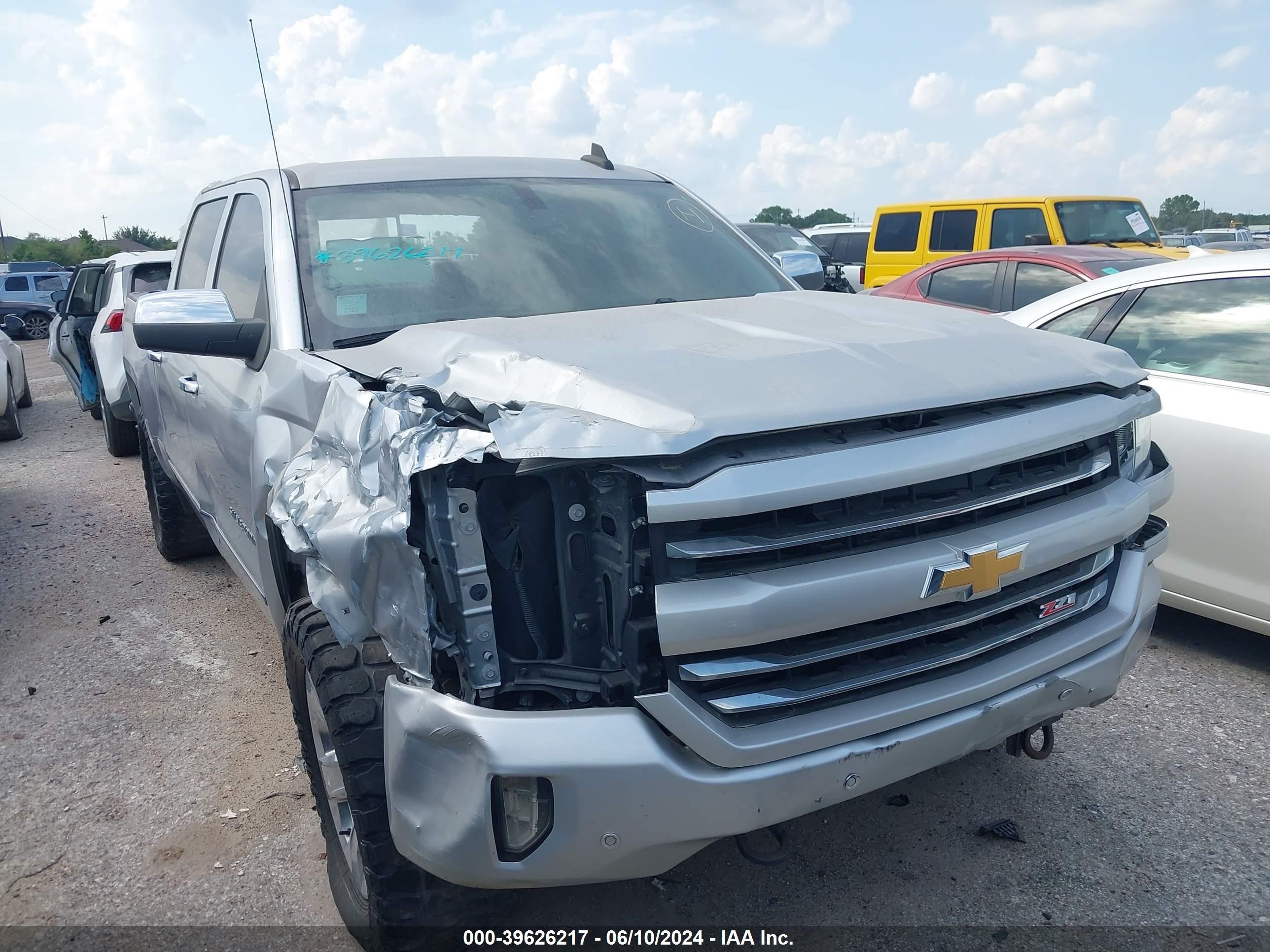 2017 Chevrolet Silverado 1500 2Lz vin: 3GCUKSEC0HG436784