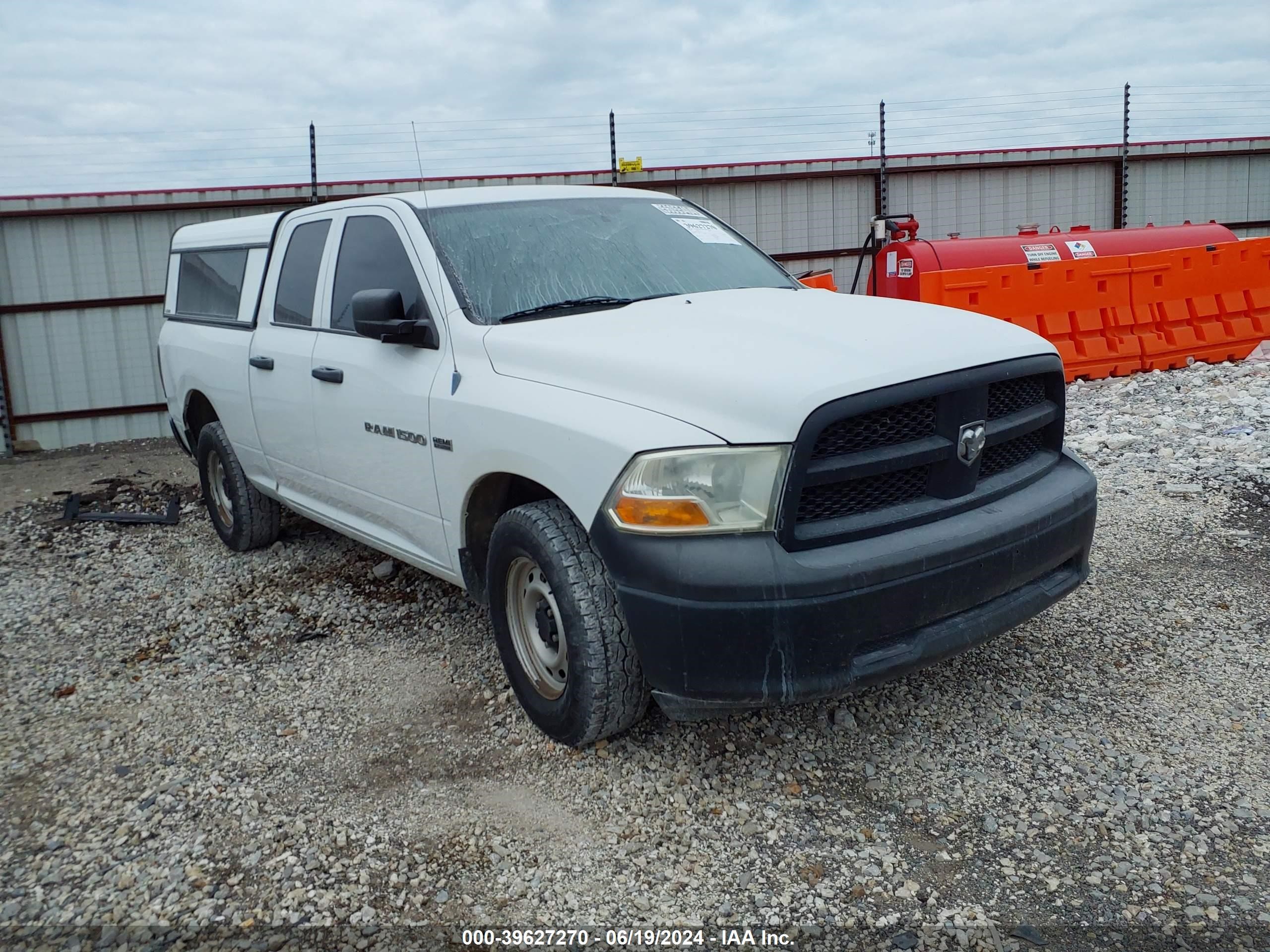 2012 Ram 1500 St vin: 1C6RD7FTXCS231512