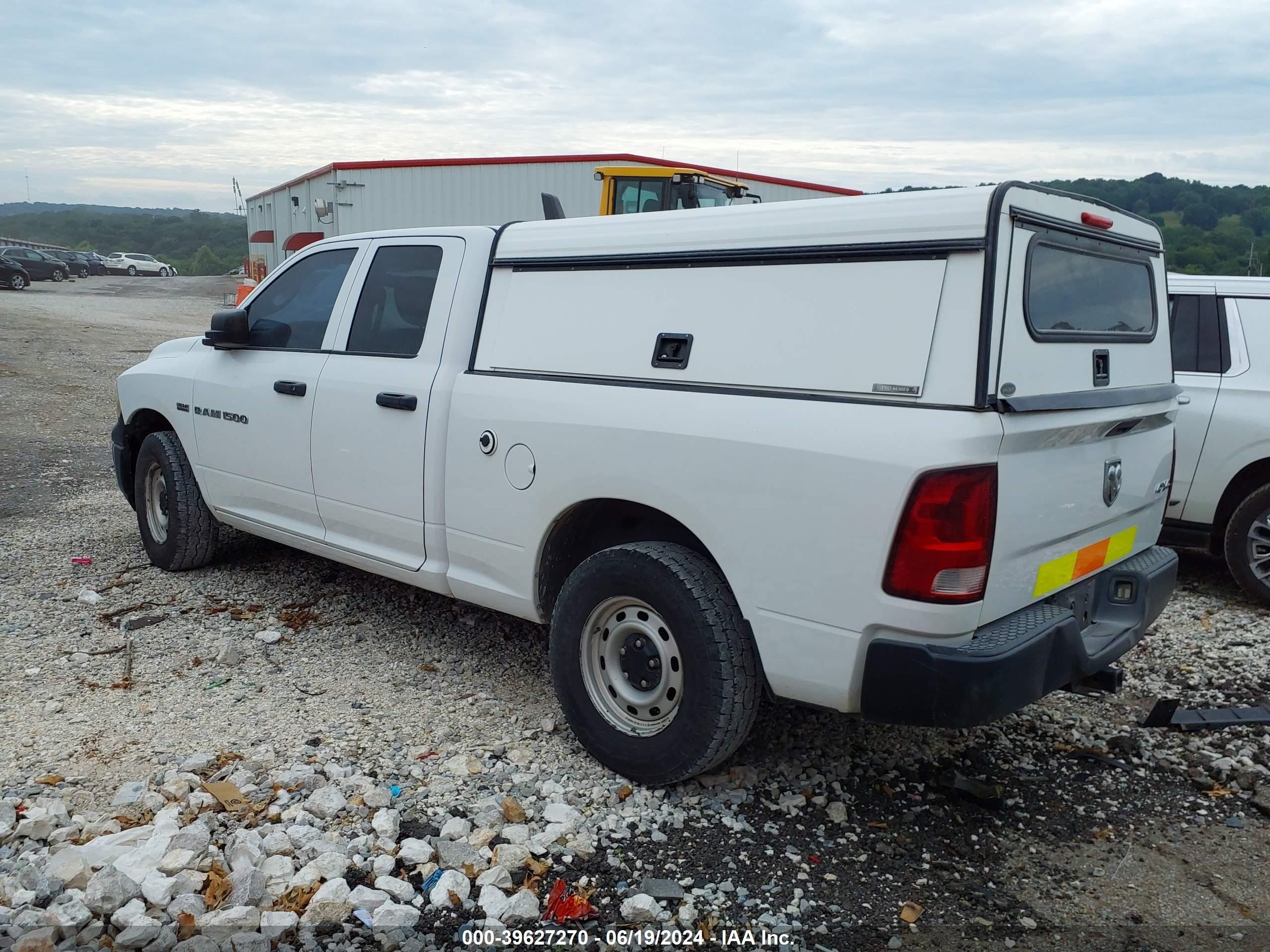 2012 Ram 1500 St vin: 1C6RD7FTXCS231512