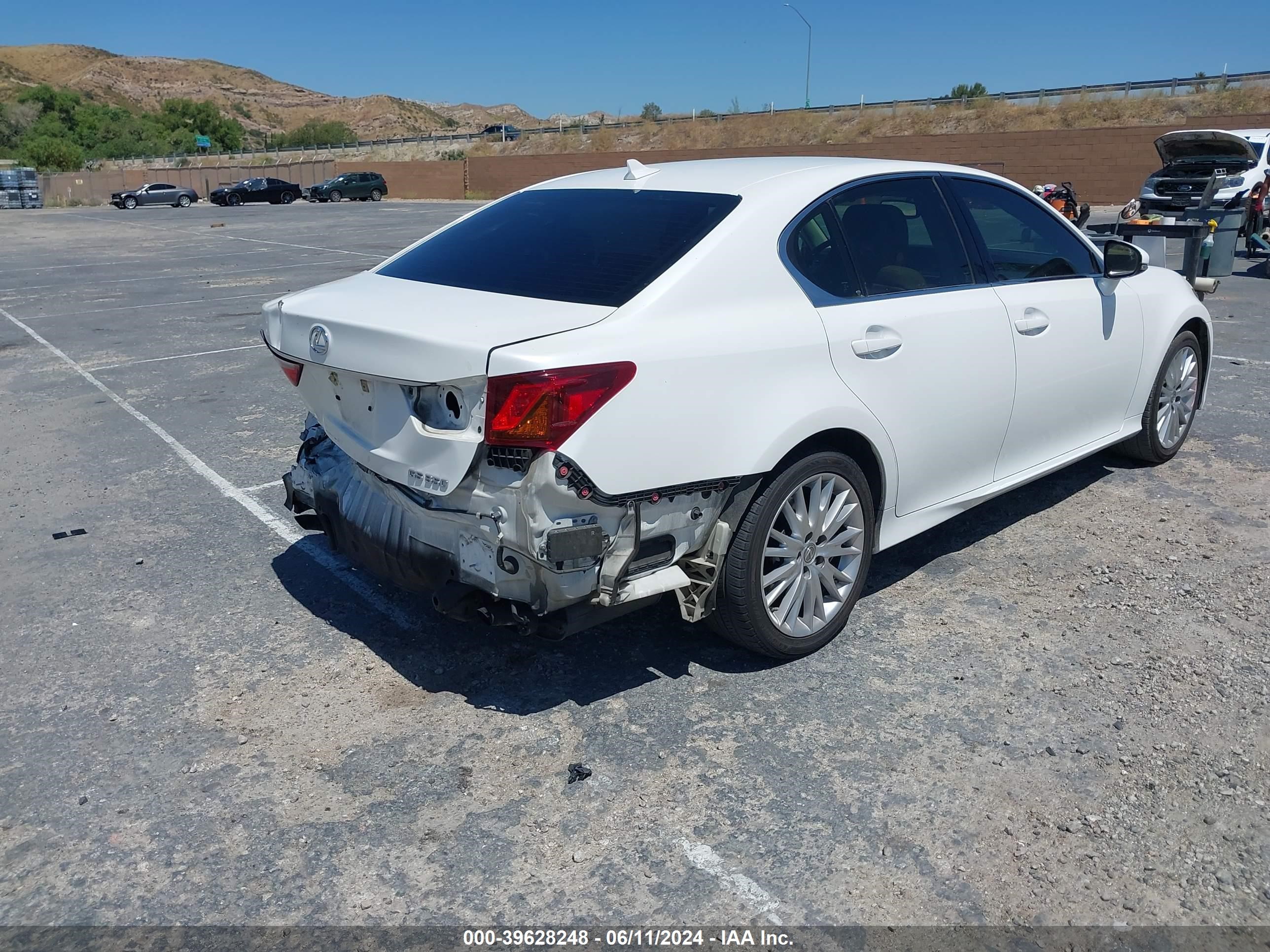 2013 Lexus Gs 350 vin: JTHBE1BL9D5027955