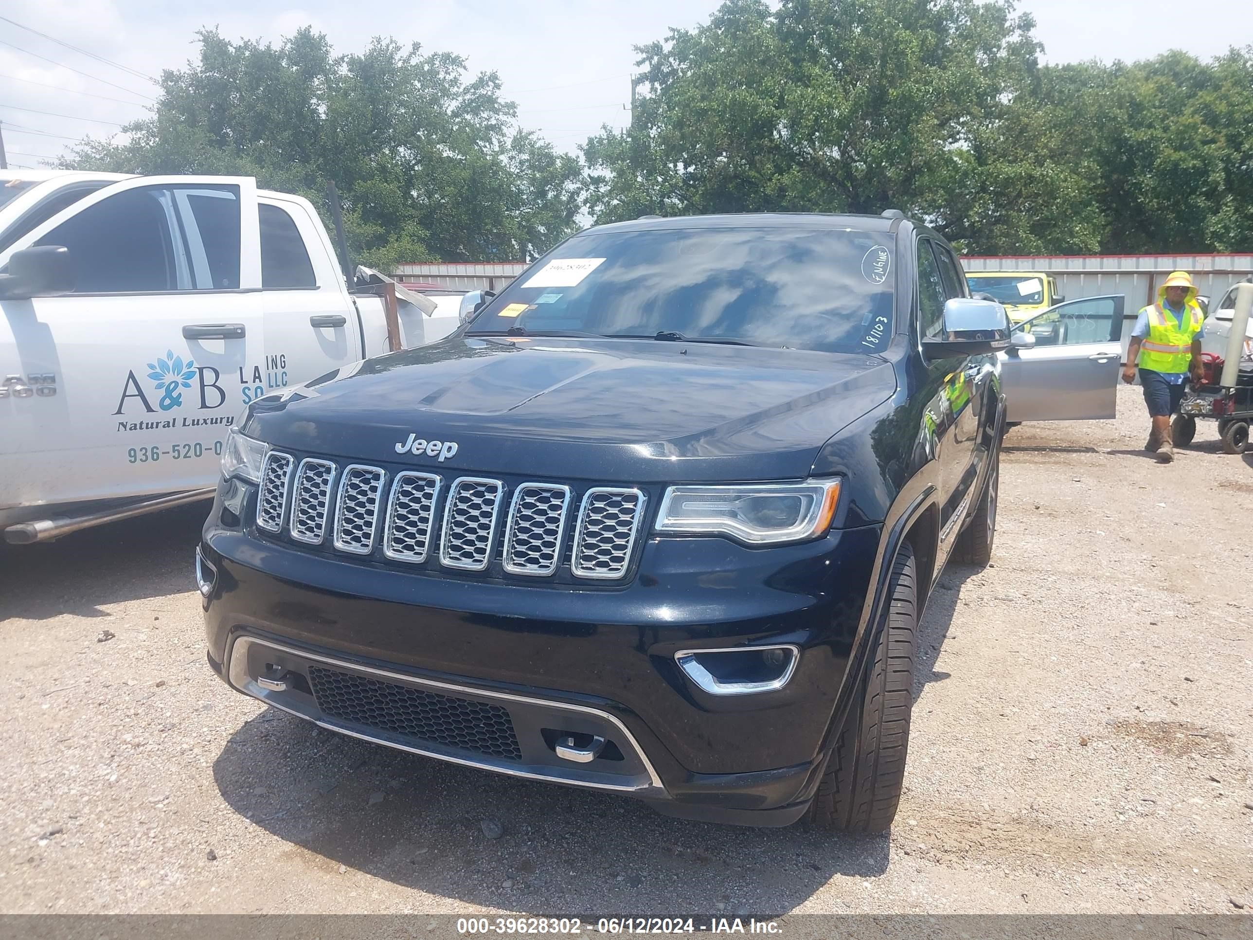 2020 Jeep Grand Cherokee Overland 4X4 vin: 1C4RJFCT2LC250713