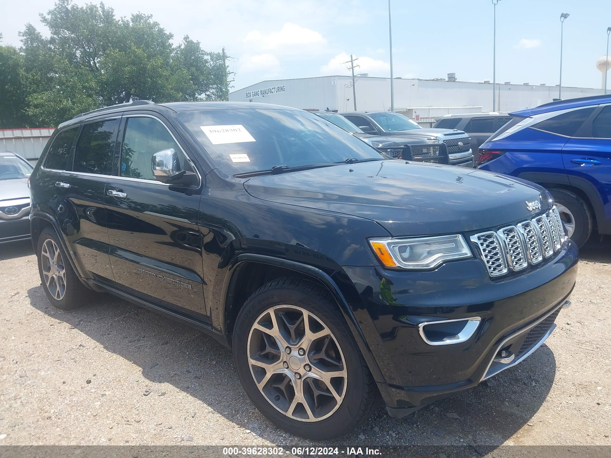 2020 Jeep Grand Cherokee Overland 4X4 vin: 1C4RJFCT2LC250713