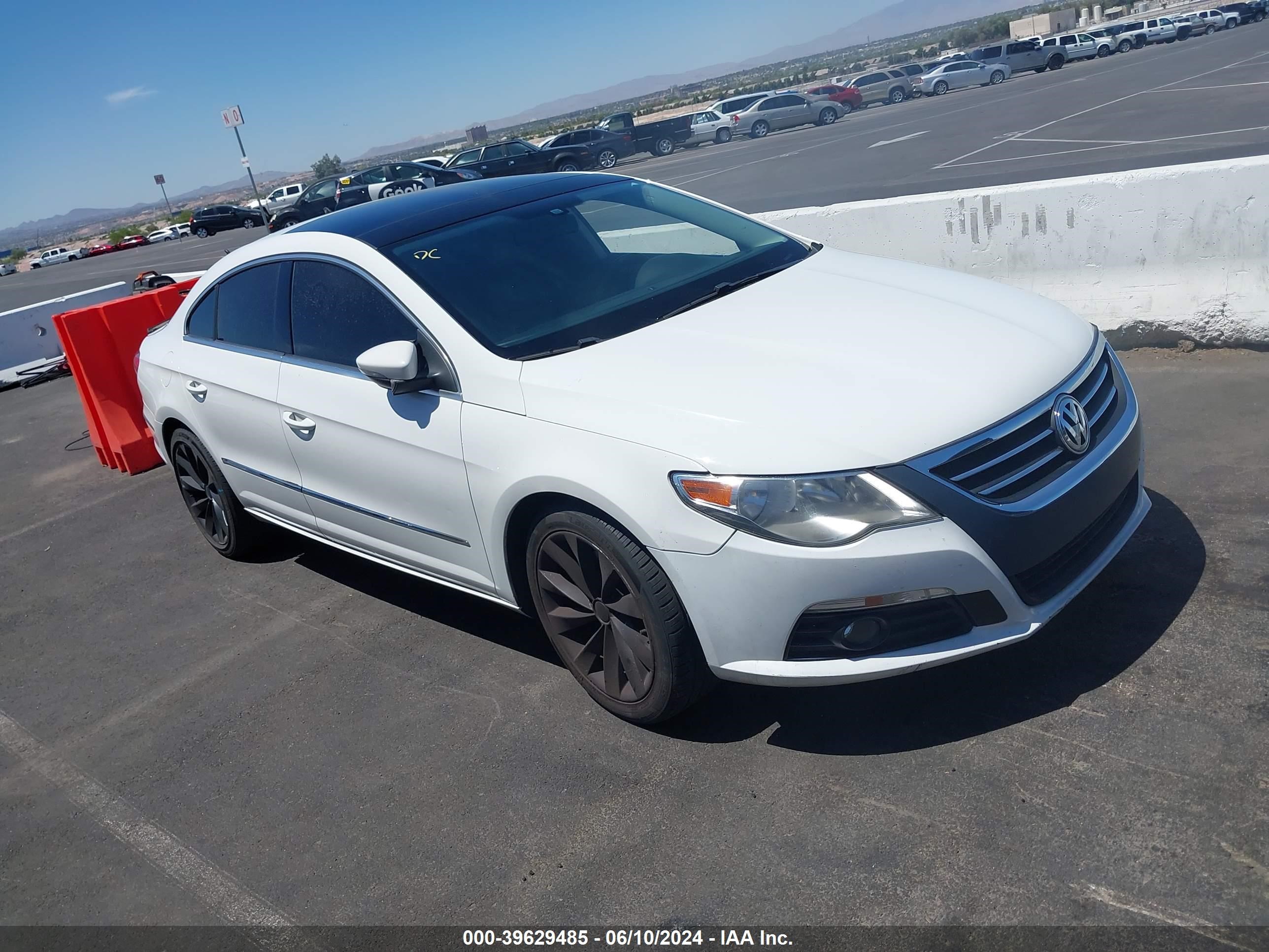 2012 Volkswagen Cc Lux Limited vin: WVWHP7AN8CE526160