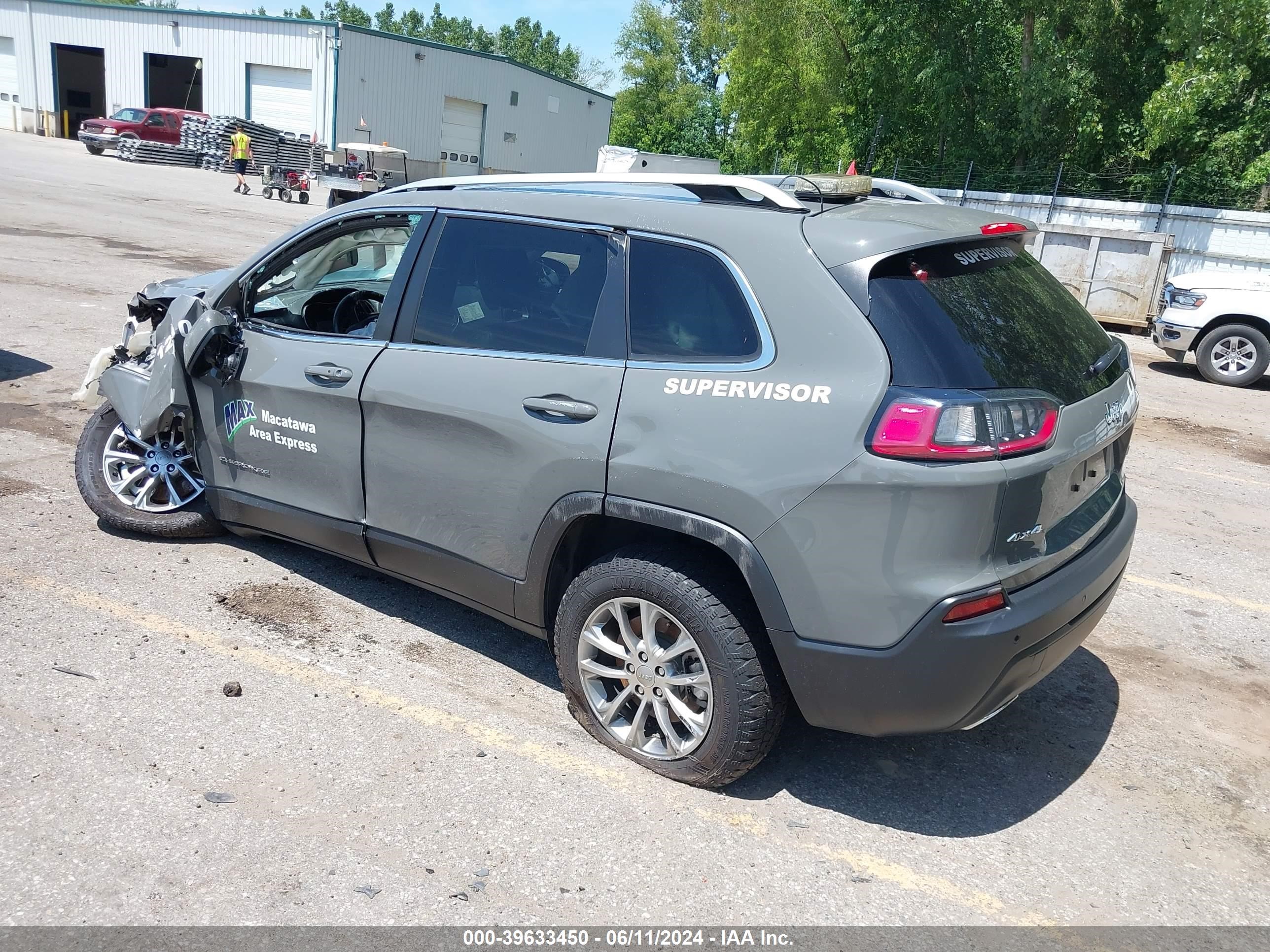 2021 Jeep Cherokee Latitude Lux 4X4 vin: 1C4PJMMX9MD241418