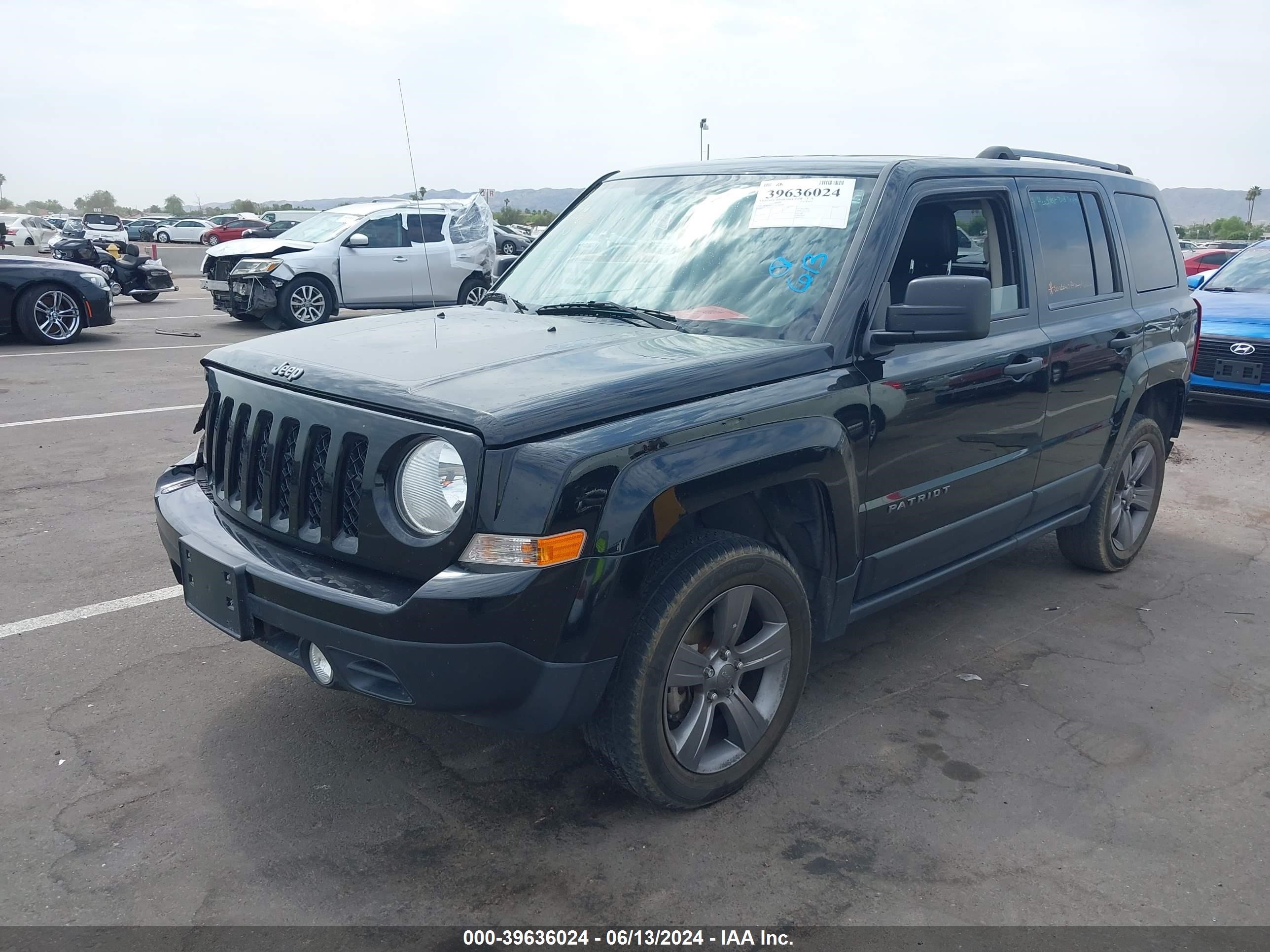 2016 Jeep Patriot Sport Se vin: 1C4NJPBA5GD787936