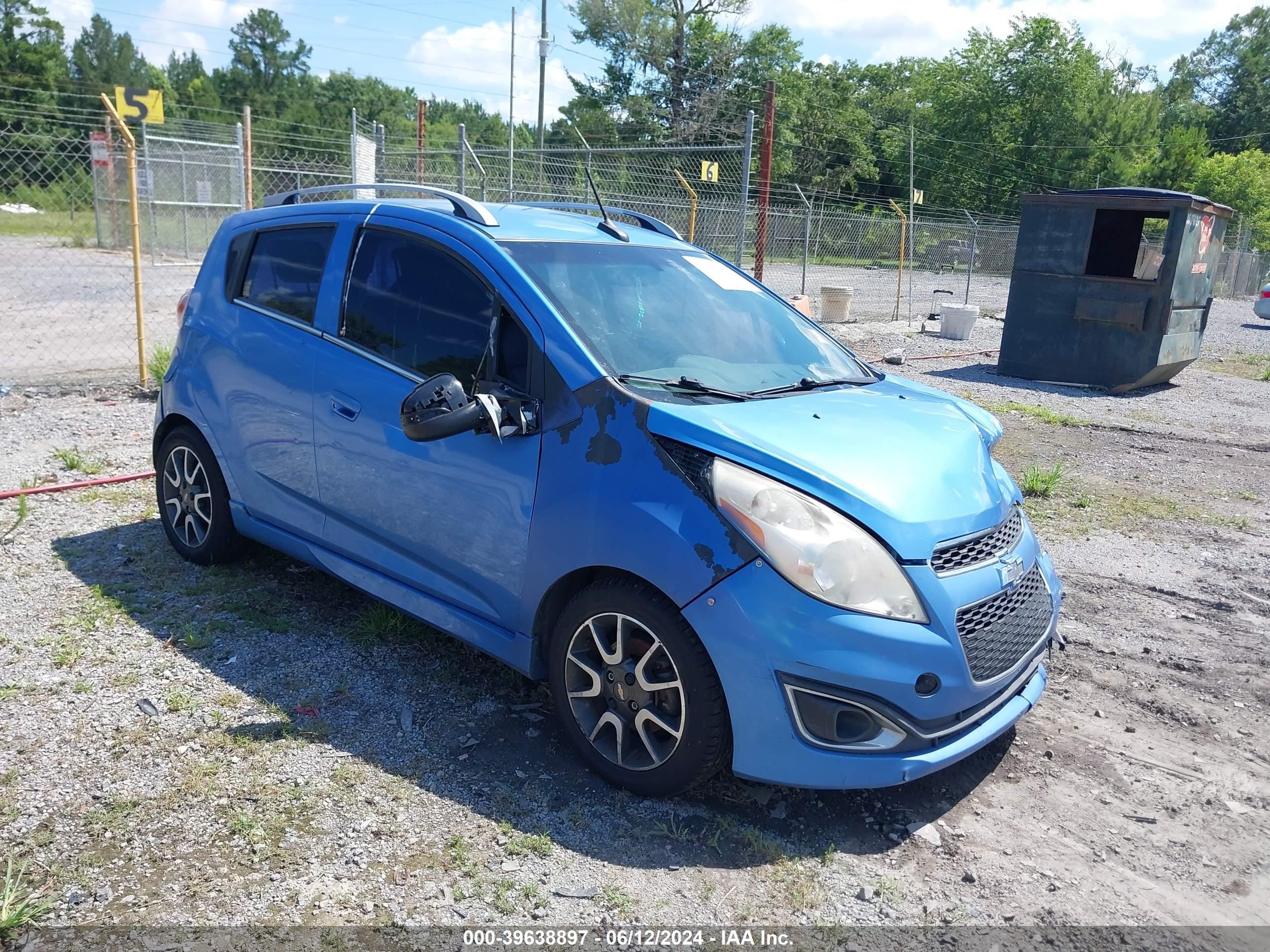 2014 Chevrolet Spark 2Lt Auto vin: KL8CF6S92EC421002