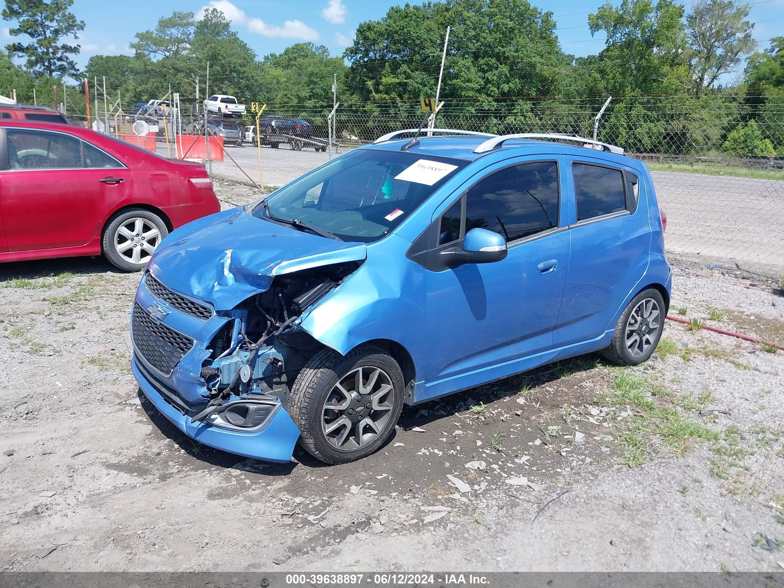 2014 Chevrolet Spark 2Lt Auto vin: KL8CF6S92EC421002