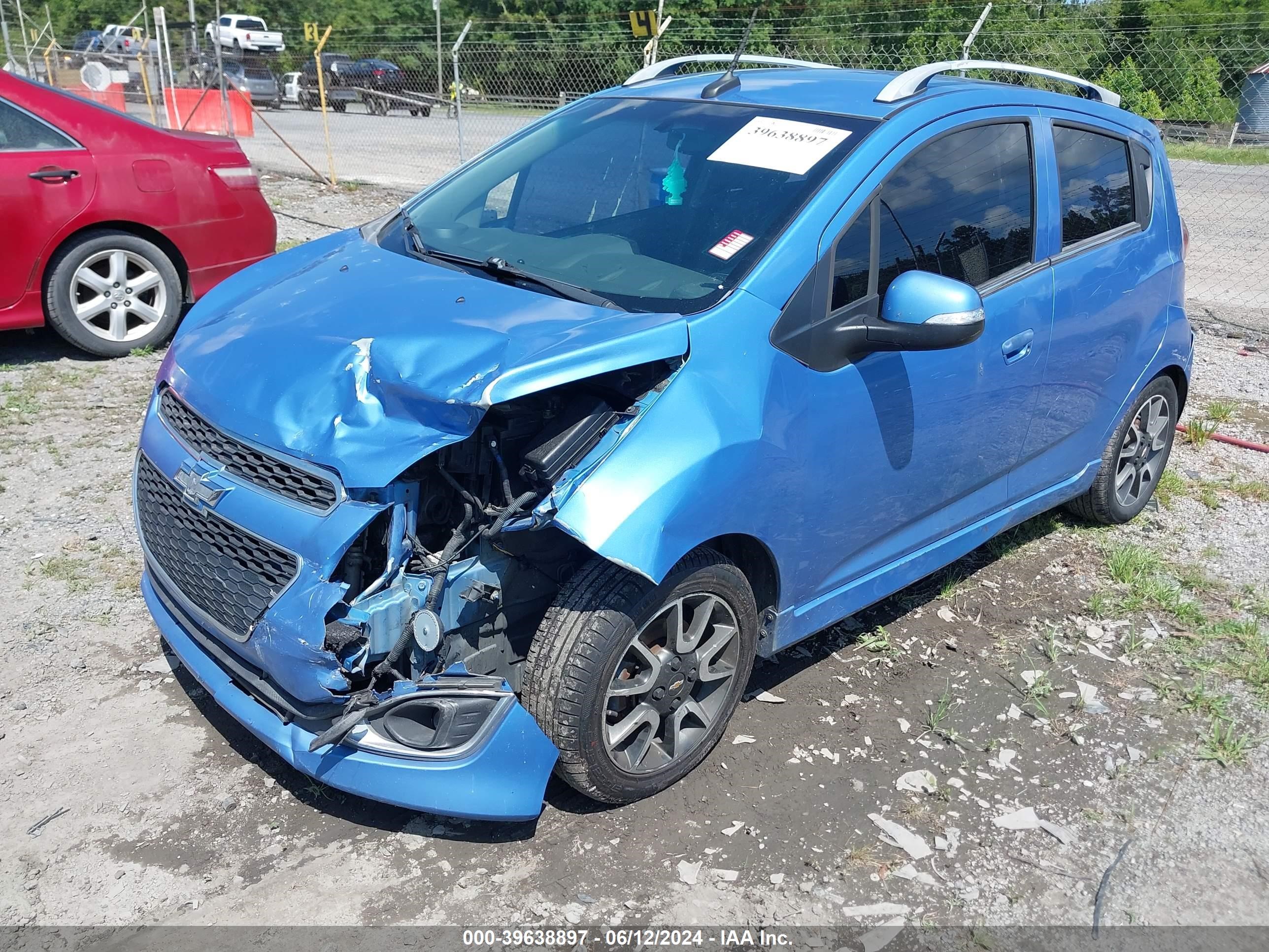 2014 Chevrolet Spark 2Lt Auto vin: KL8CF6S92EC421002