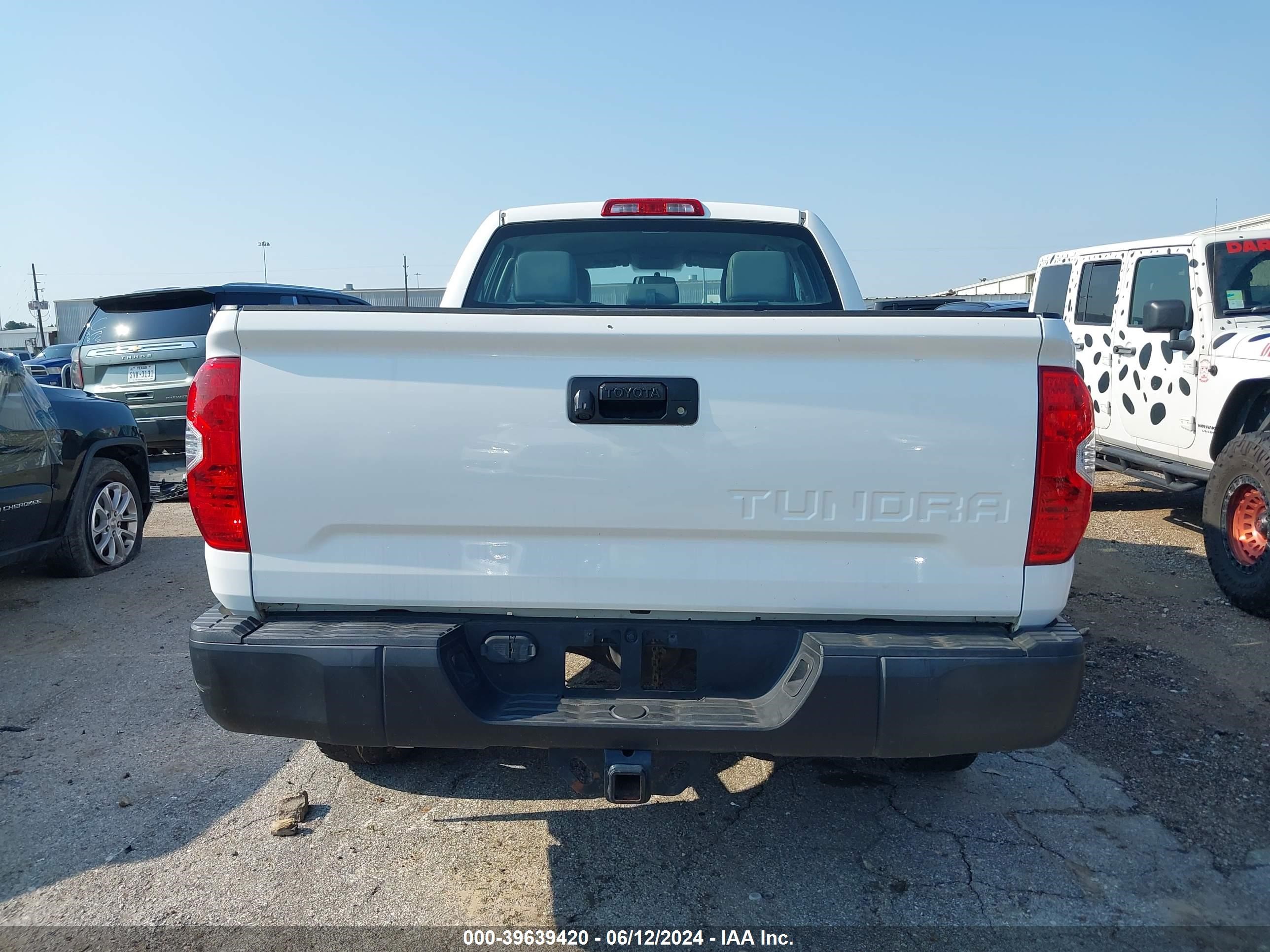 2016 Toyota Tundra Sr 4.6L V8 vin: 5TFRM5F11GX108301